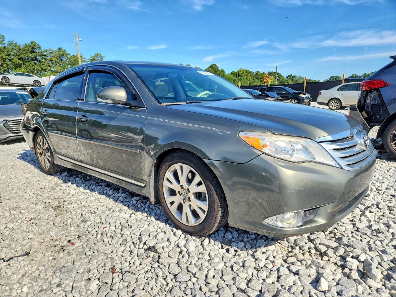 2011 Toyota Avalon Base Green vin: 4T1BK3DB7BU409037