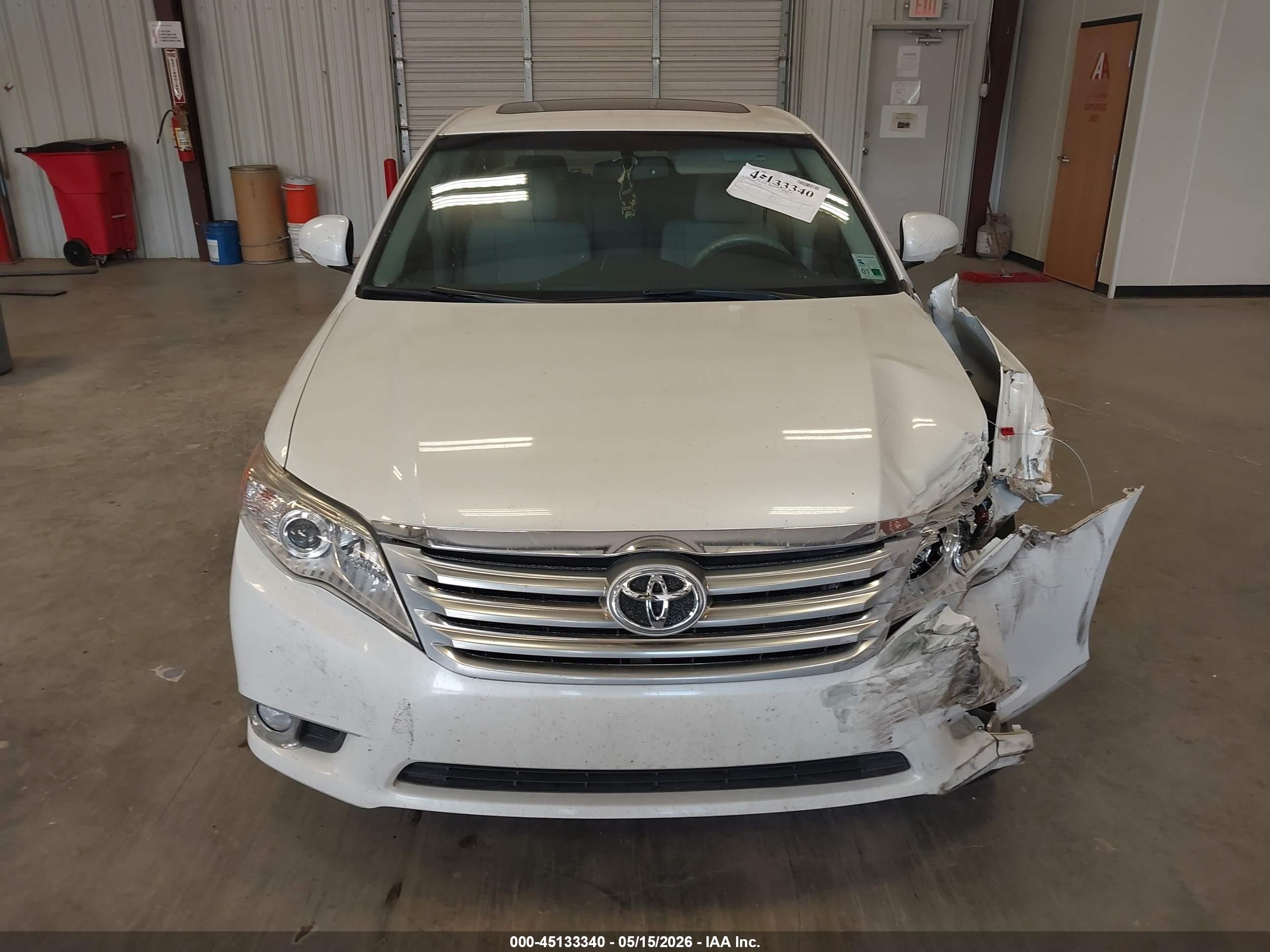 2011 Toyota Avalon   White vin: 4T1BK3DB7BU431166