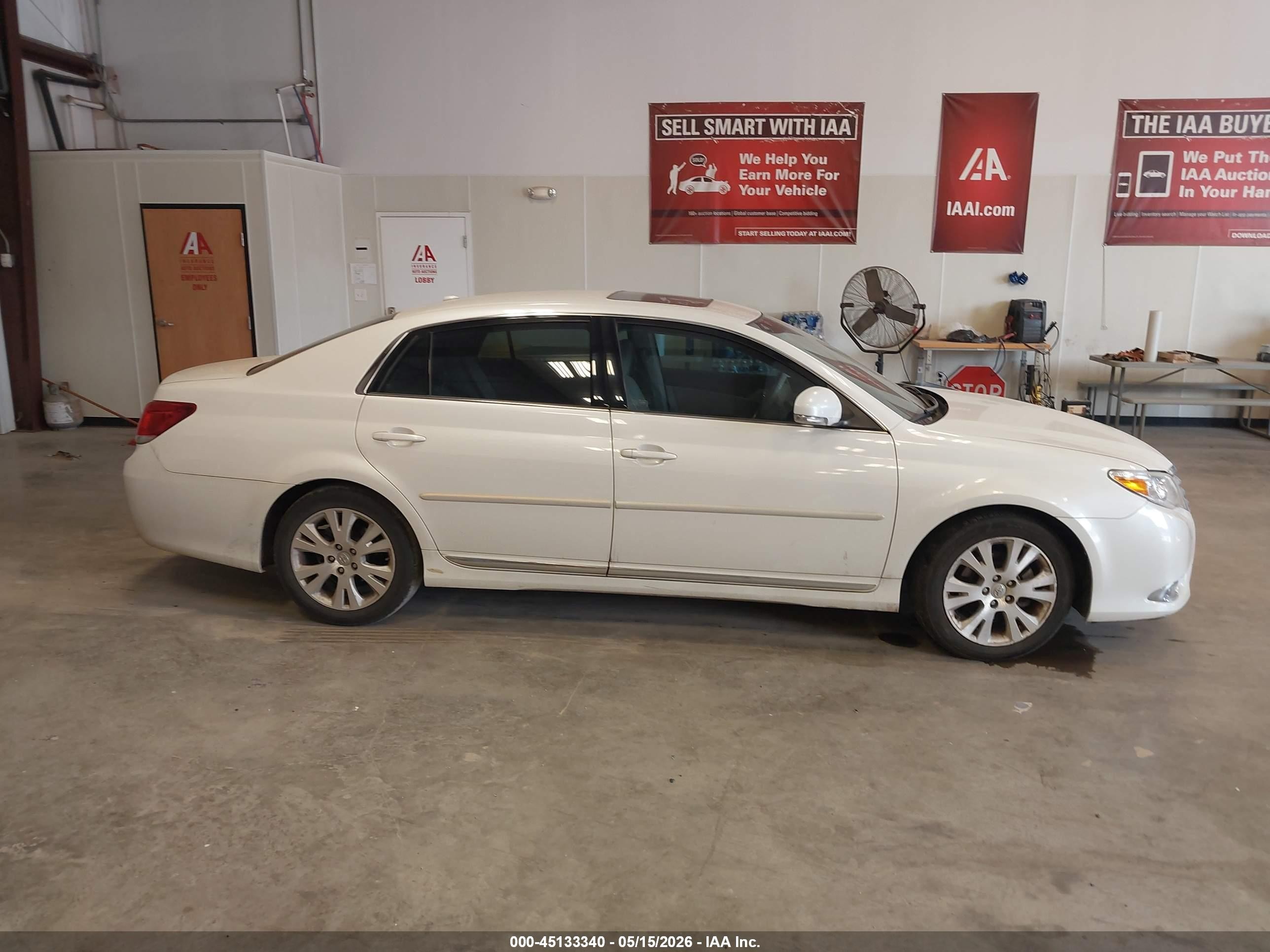 2011 Toyota Avalon   White vin: 4T1BK3DB7BU431166