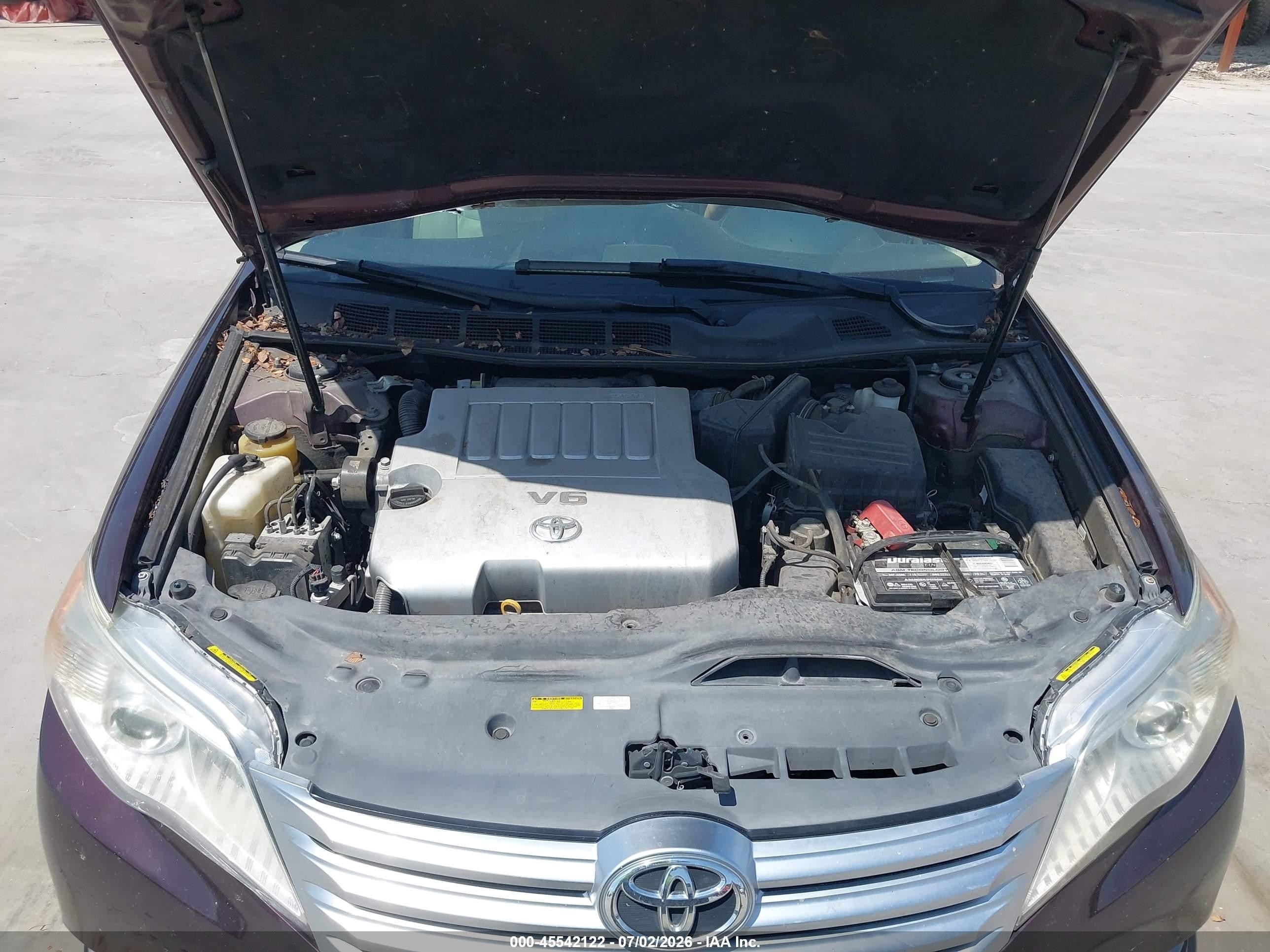 2011 Toyota Avalon Limited Burgundy vin: 4T1BK3DB7BU435184