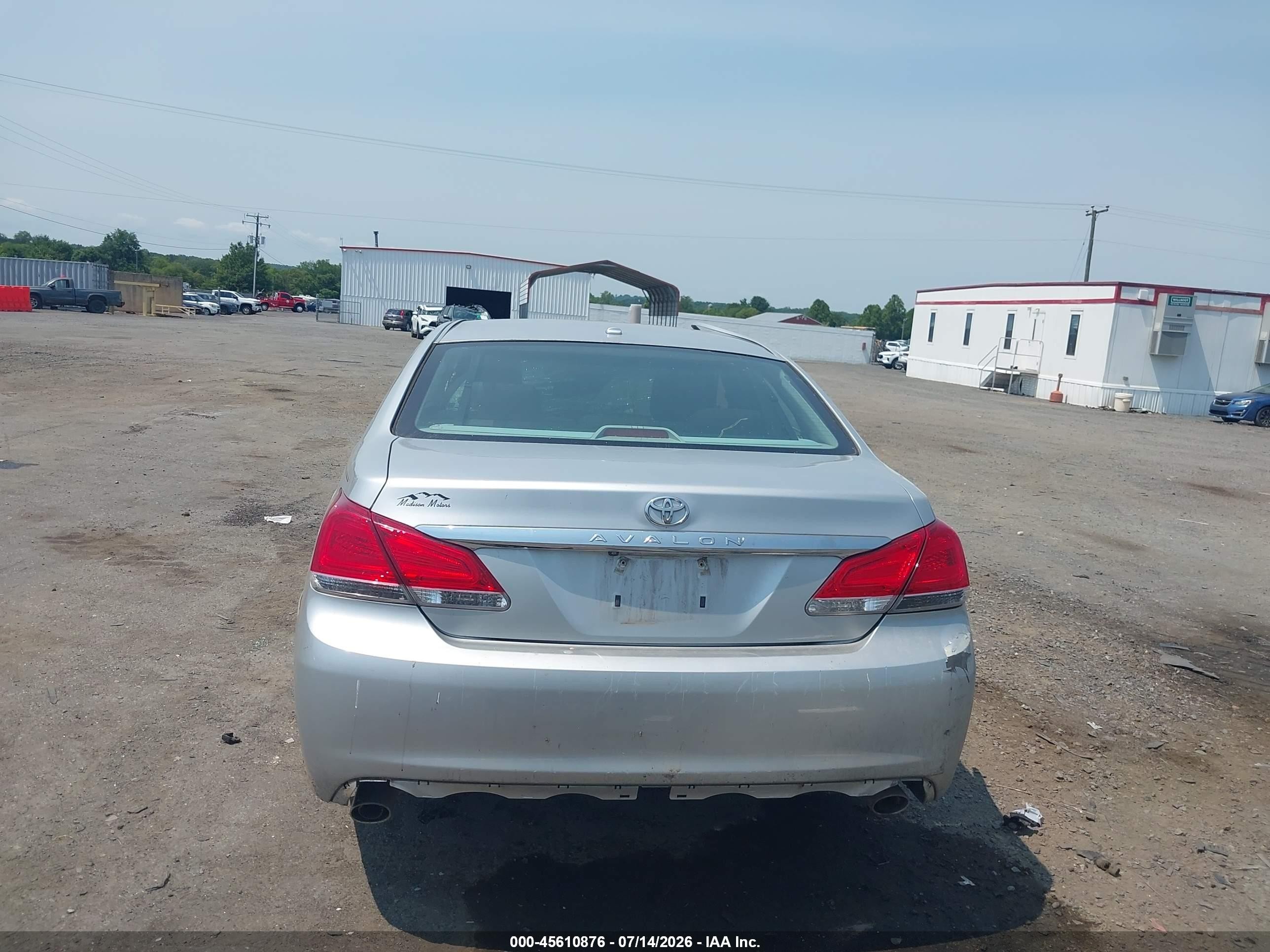 2012 Toyota Avalon Limited Silver vin: 4T1BK3DB7CU442573