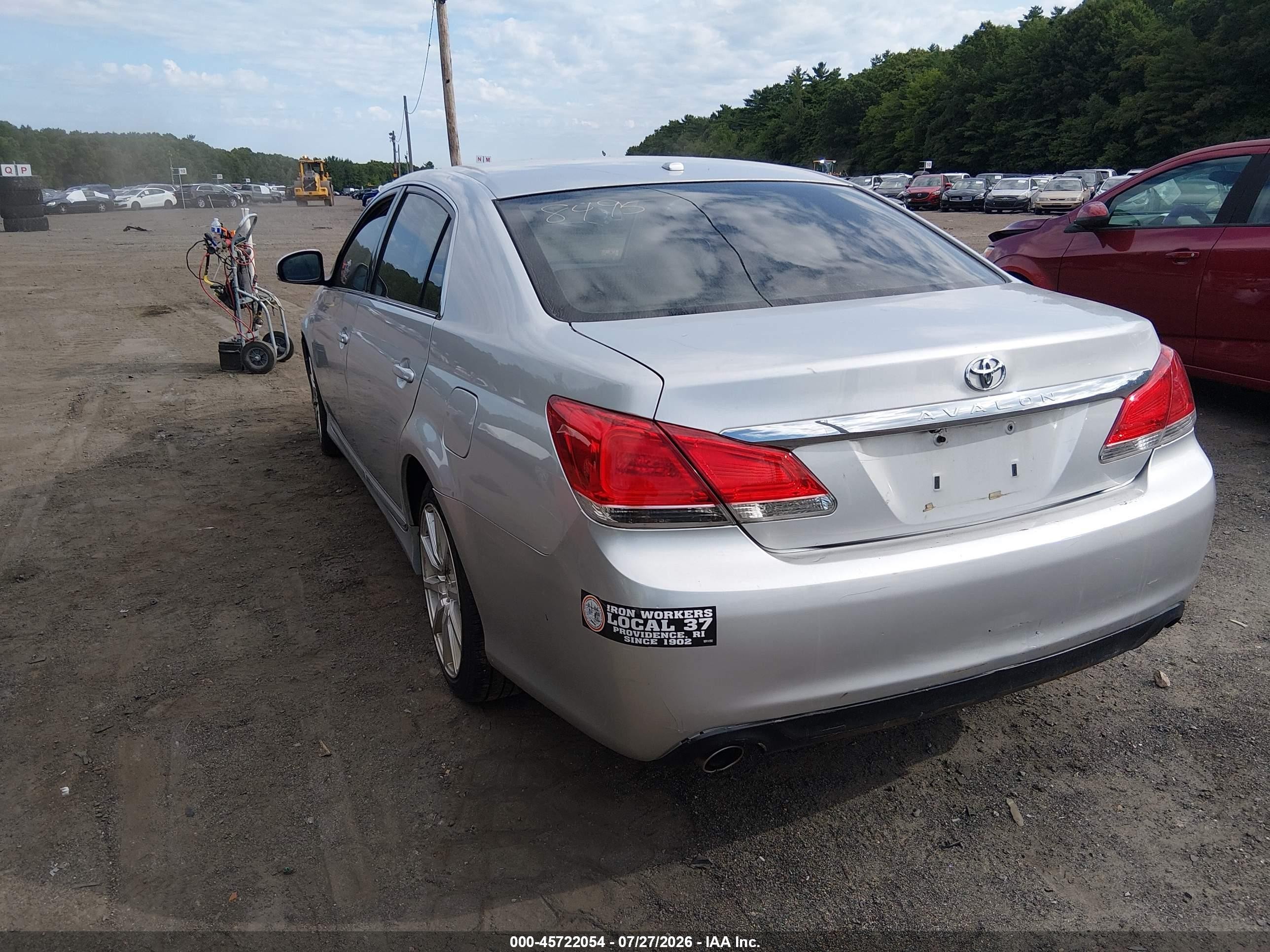 2012 Toyota Avalon   Silver vin: 4T1BK3DB7CU446266
