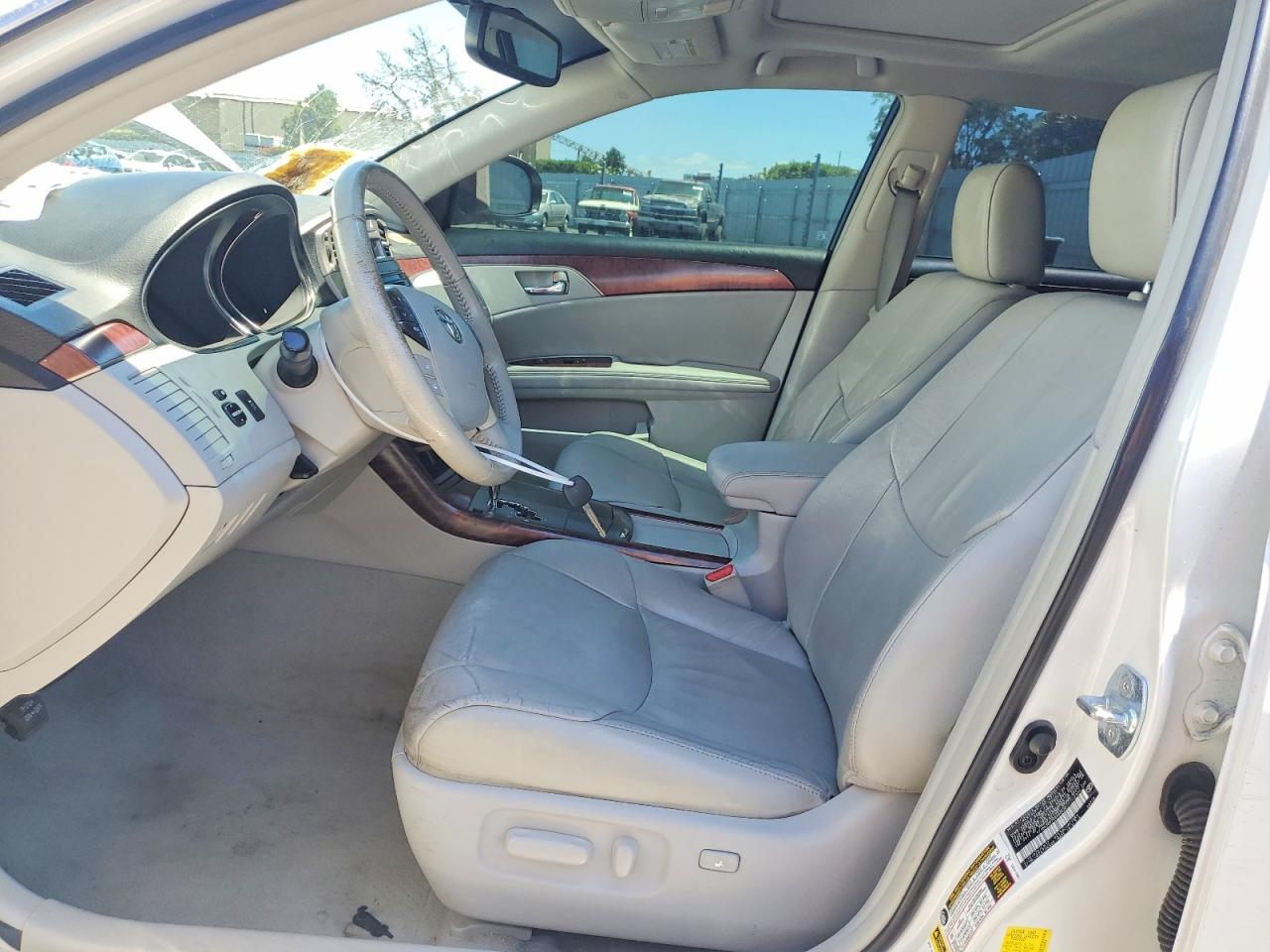 2012 Toyota Avalon Base White vin: 4T1BK3DB7CU450530