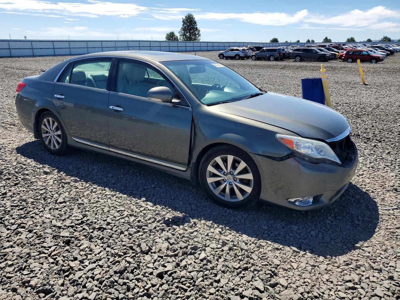2012 Toyota Avalon Limited Зеленый vin: 4T1BK3DB7CU453718