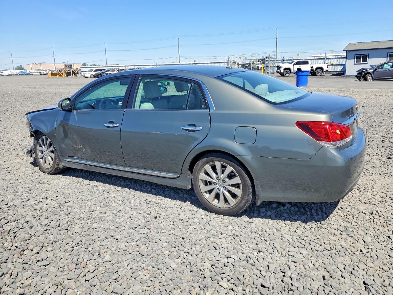2012 Toyota Avalon Limited Зеленый vin: 4T1BK3DB7CU453718