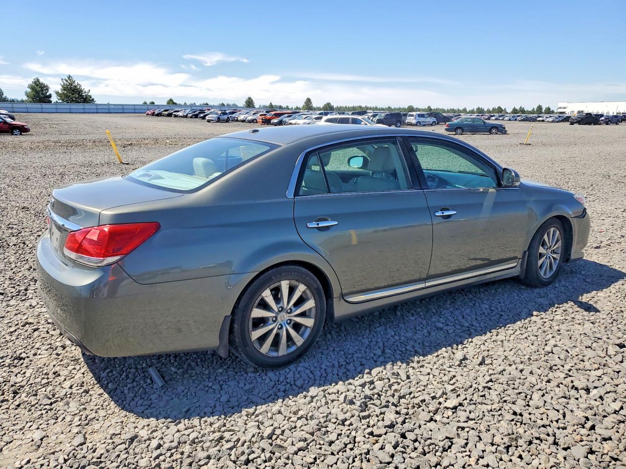 2012 Toyota Avalon Limited Зеленый vin: 4T1BK3DB7CU453718