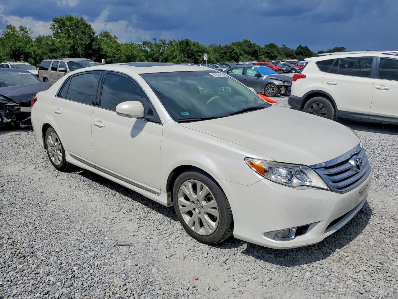 2012 Toyota Avalon Base White vin: 4T1BK3DB7CU471216