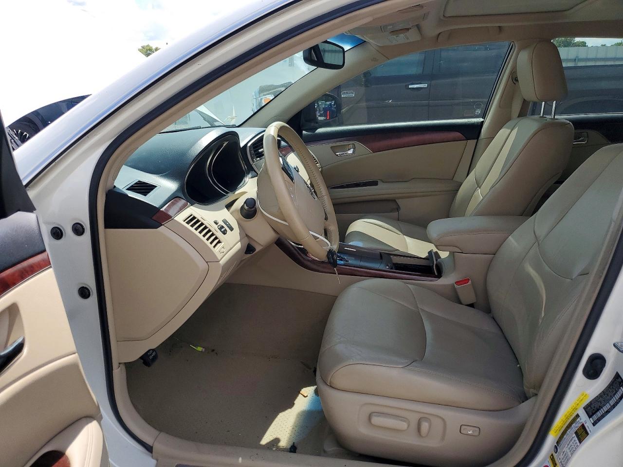 2012 Toyota Avalon Base White vin: 4T1BK3DB7CU471216