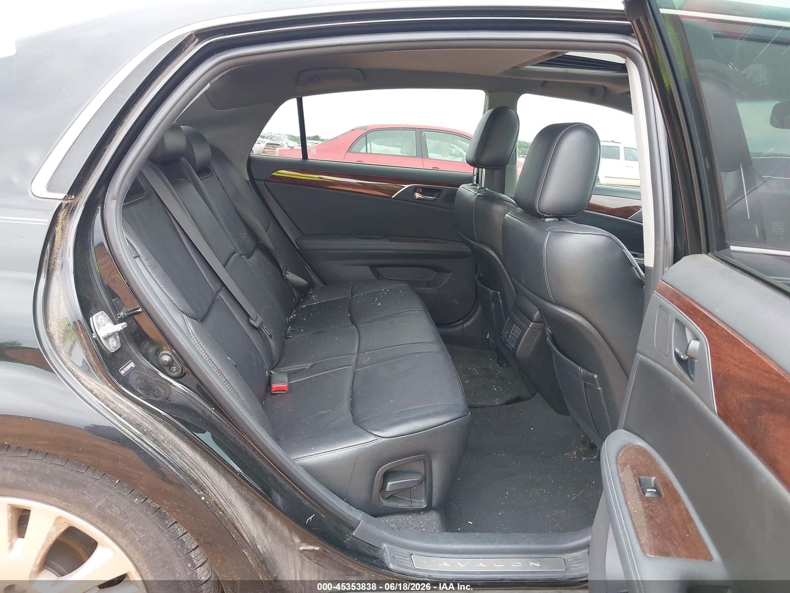2010 Toyota Avalon Xls Black vin: 4T1BK3DB8AU360090