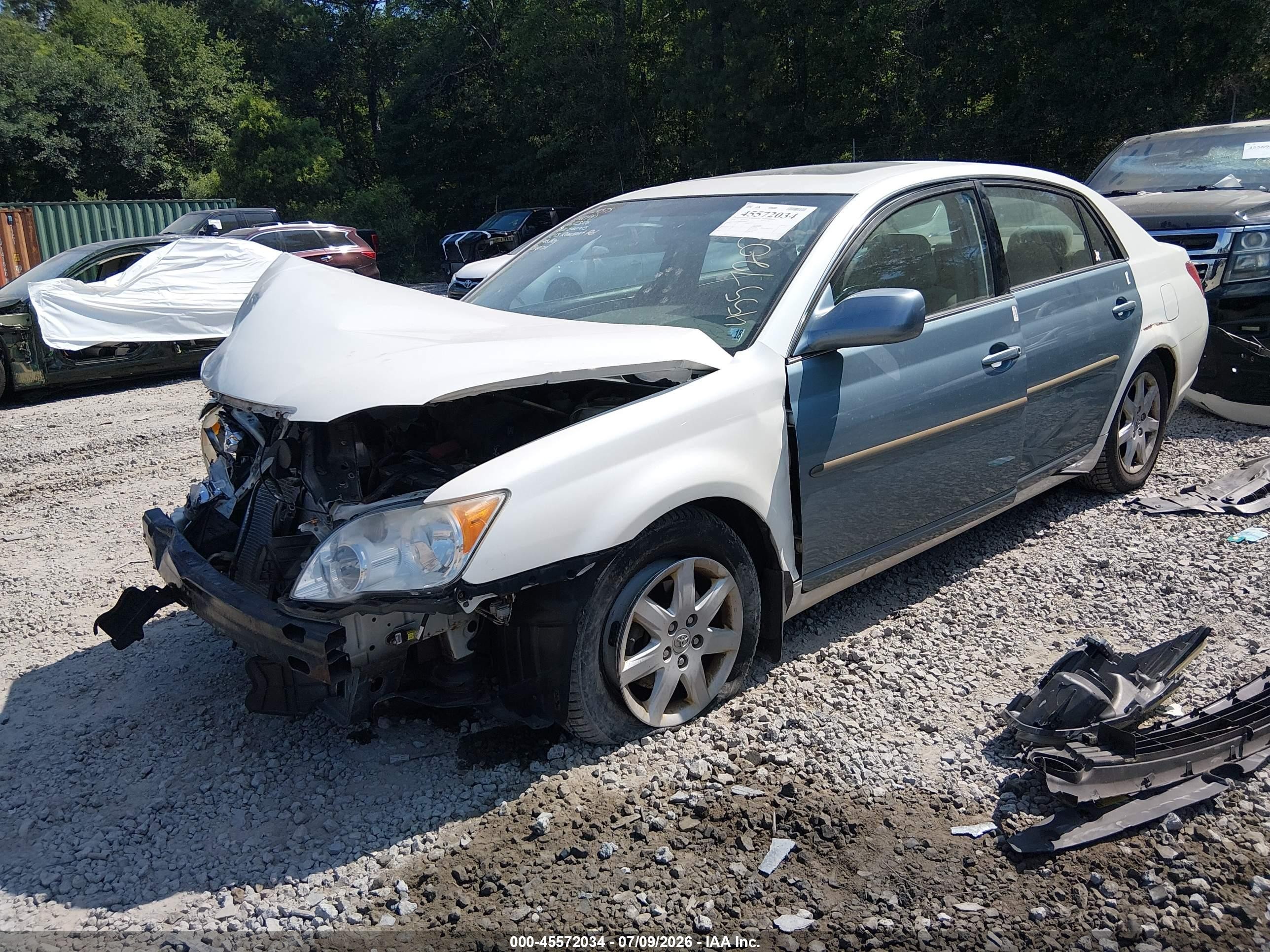 2010 Toyota Avalon Xl White vin: 4T1BK3DB8AU360915