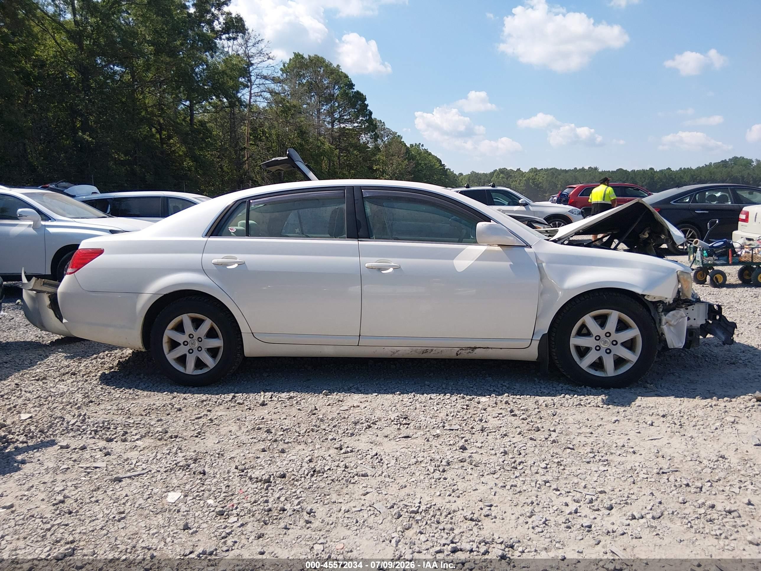 2010 Toyota Avalon Xl White vin: 4T1BK3DB8AU360915