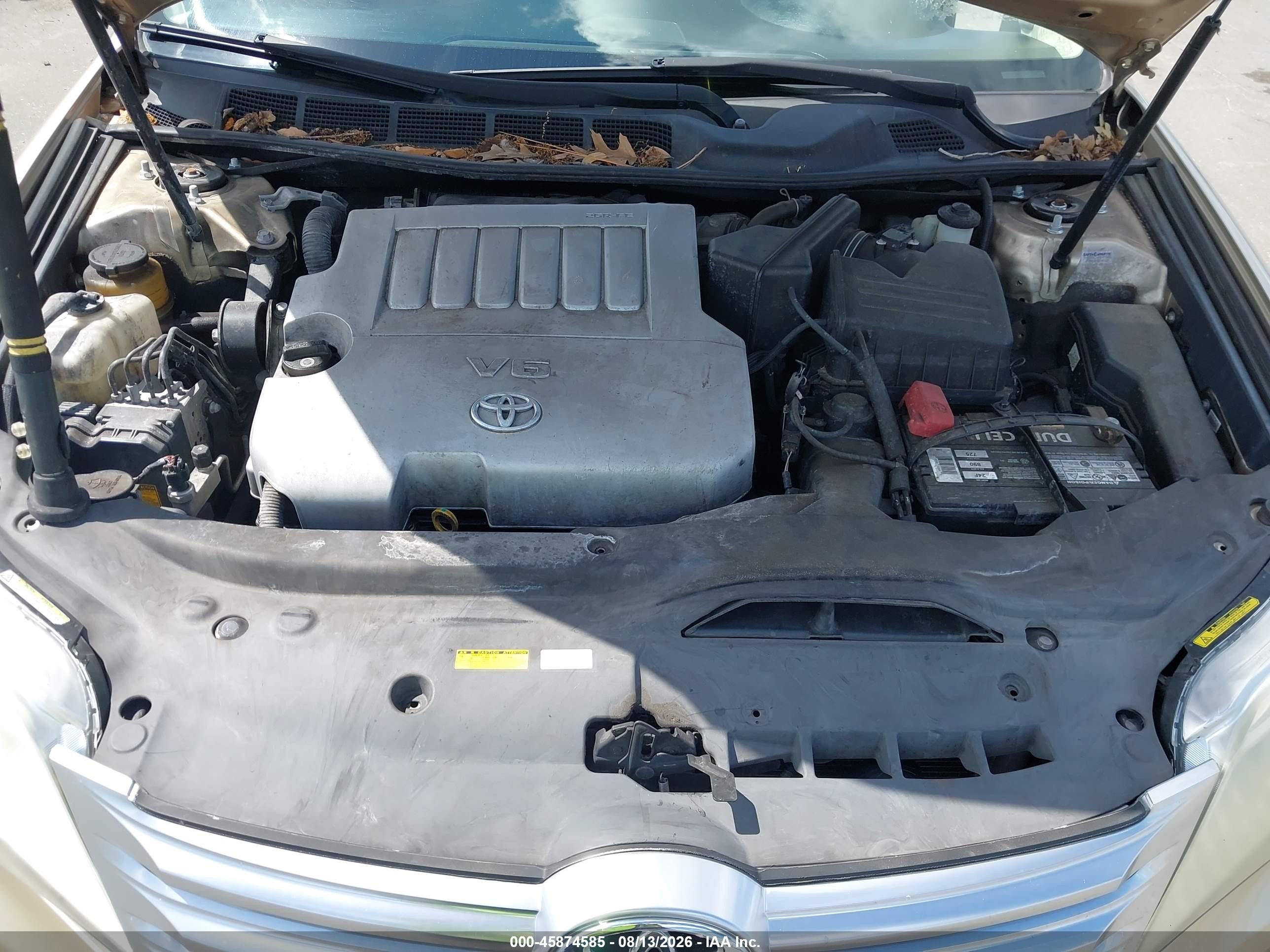 2011 Toyota Avalon Limited Золотой vin: 4T1BK3DB8BU376629
