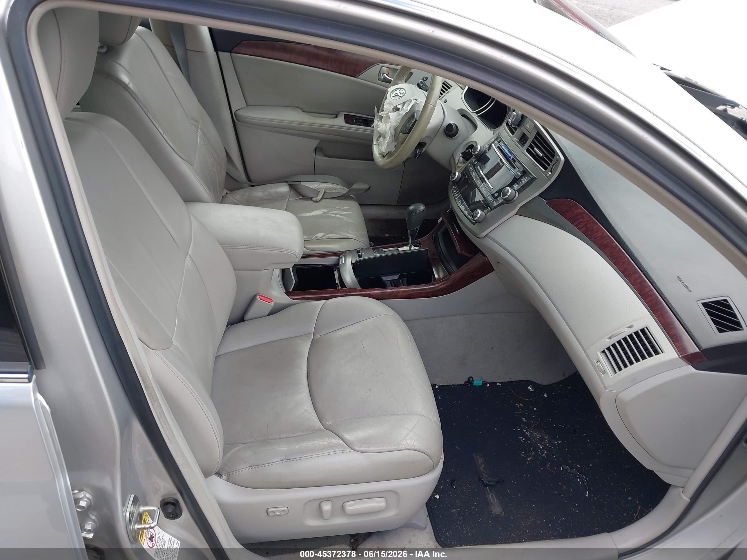 2011 Toyota Avalon   Silver vin: 4T1BK3DB8BU377134