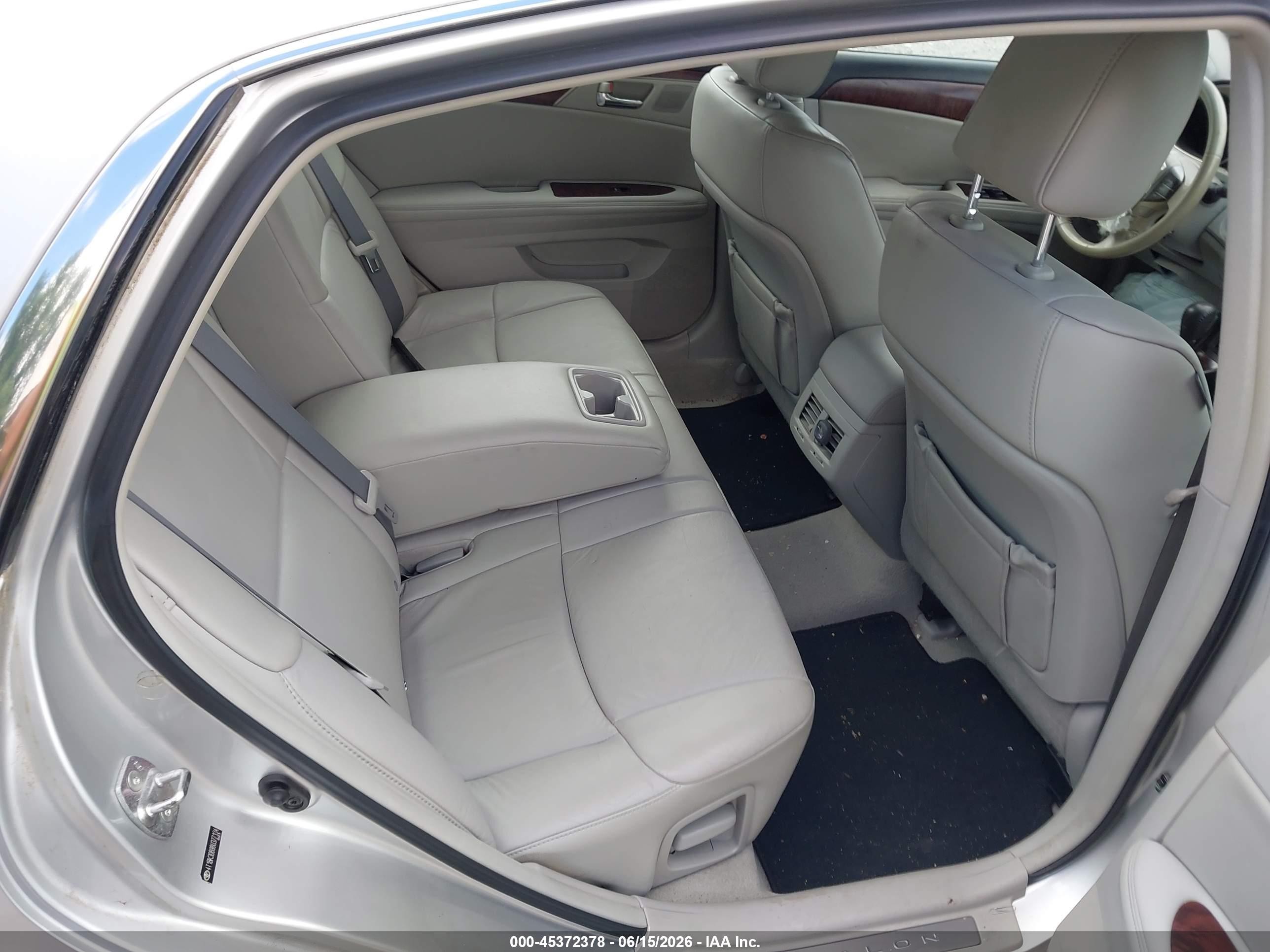 2011 Toyota Avalon   Silver vin: 4T1BK3DB8BU377134