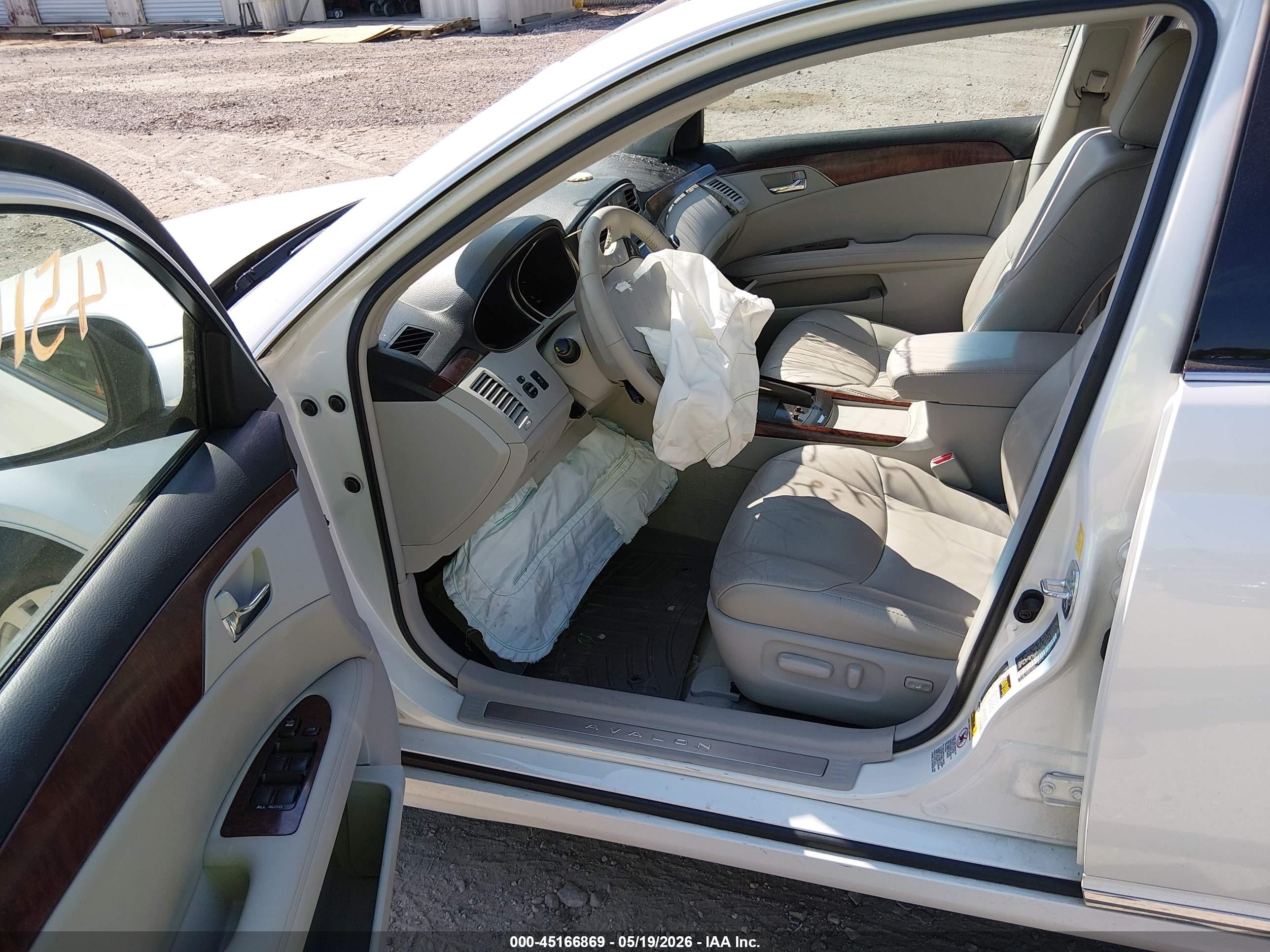 2011 Toyota Avalon   White vin: 4T1BK3DB8BU385993