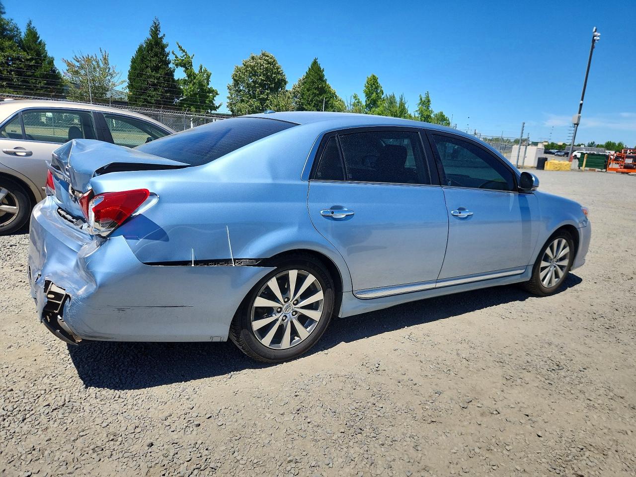 2011 Toyota Avalon Limited Turquoise vin: 4T1BK3DB8BU400654