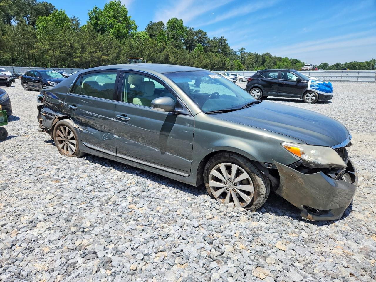 2011 Toyota Avalon Limited Charcoal vin: 4T1BK3DB8BU407281