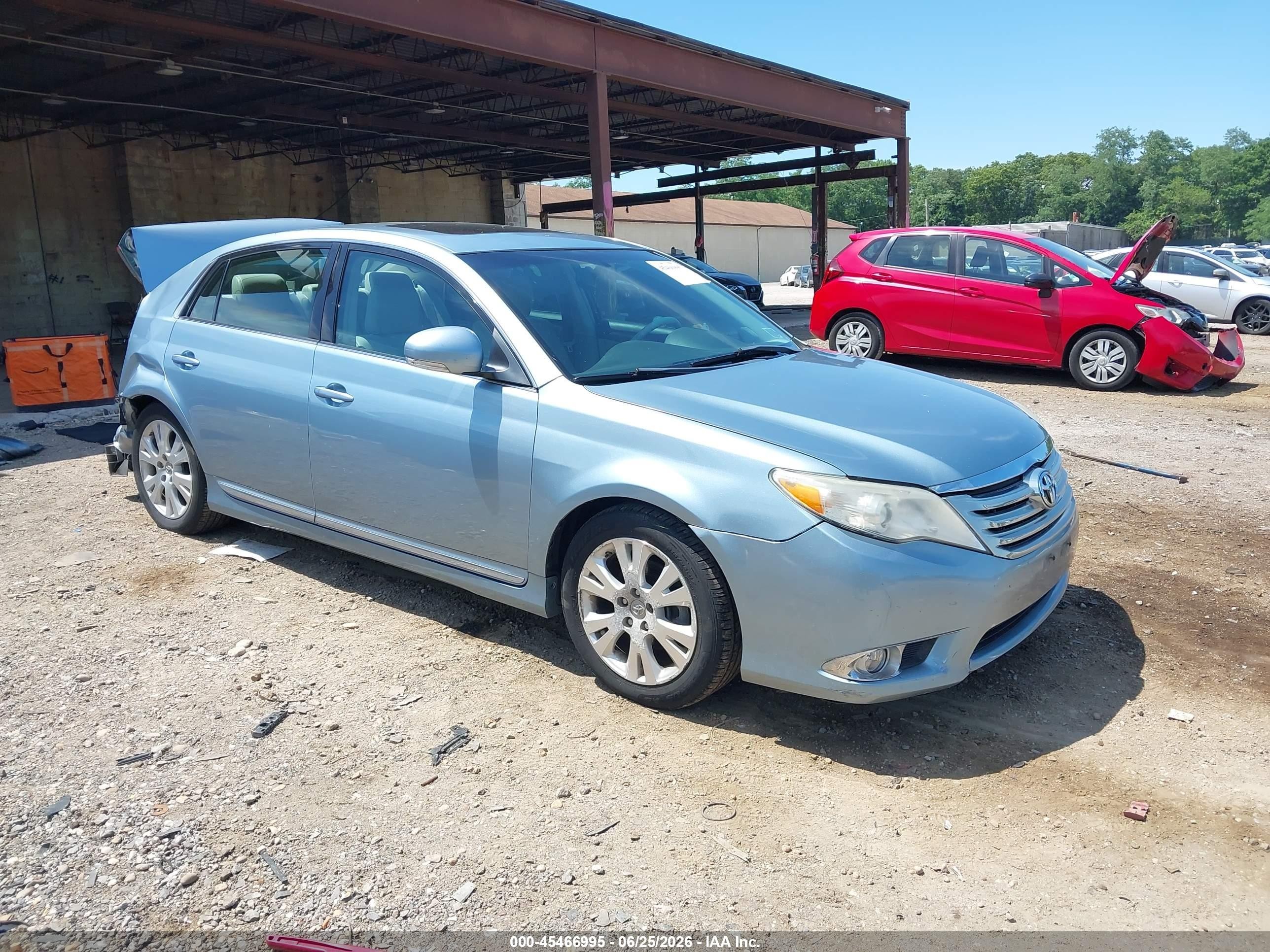 2011 Toyota Avalon   Синий vin: 4T1BK3DB8BU408723
