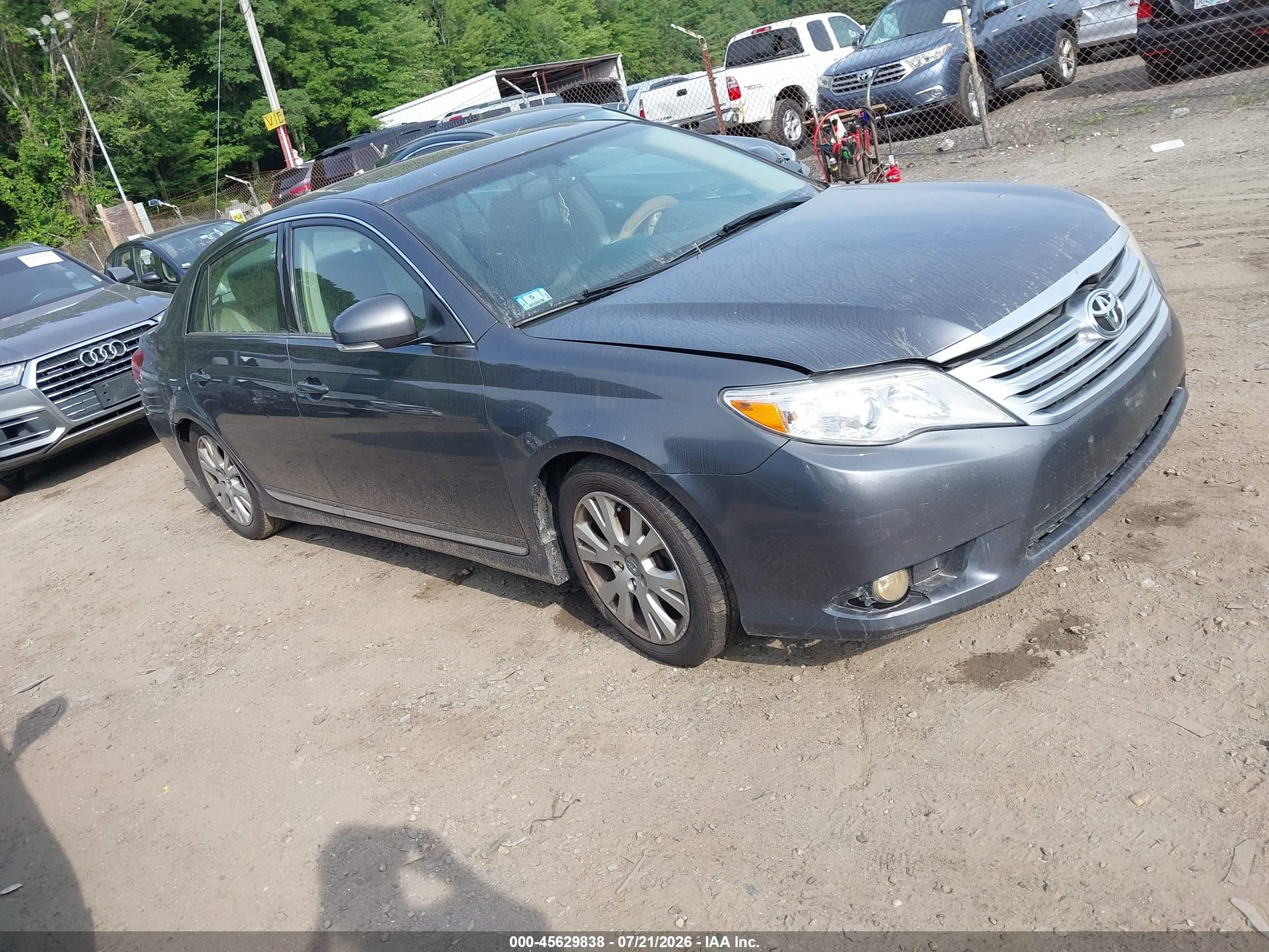 2011 Toyota Avalon   Gray vin: 4T1BK3DB8BU409726