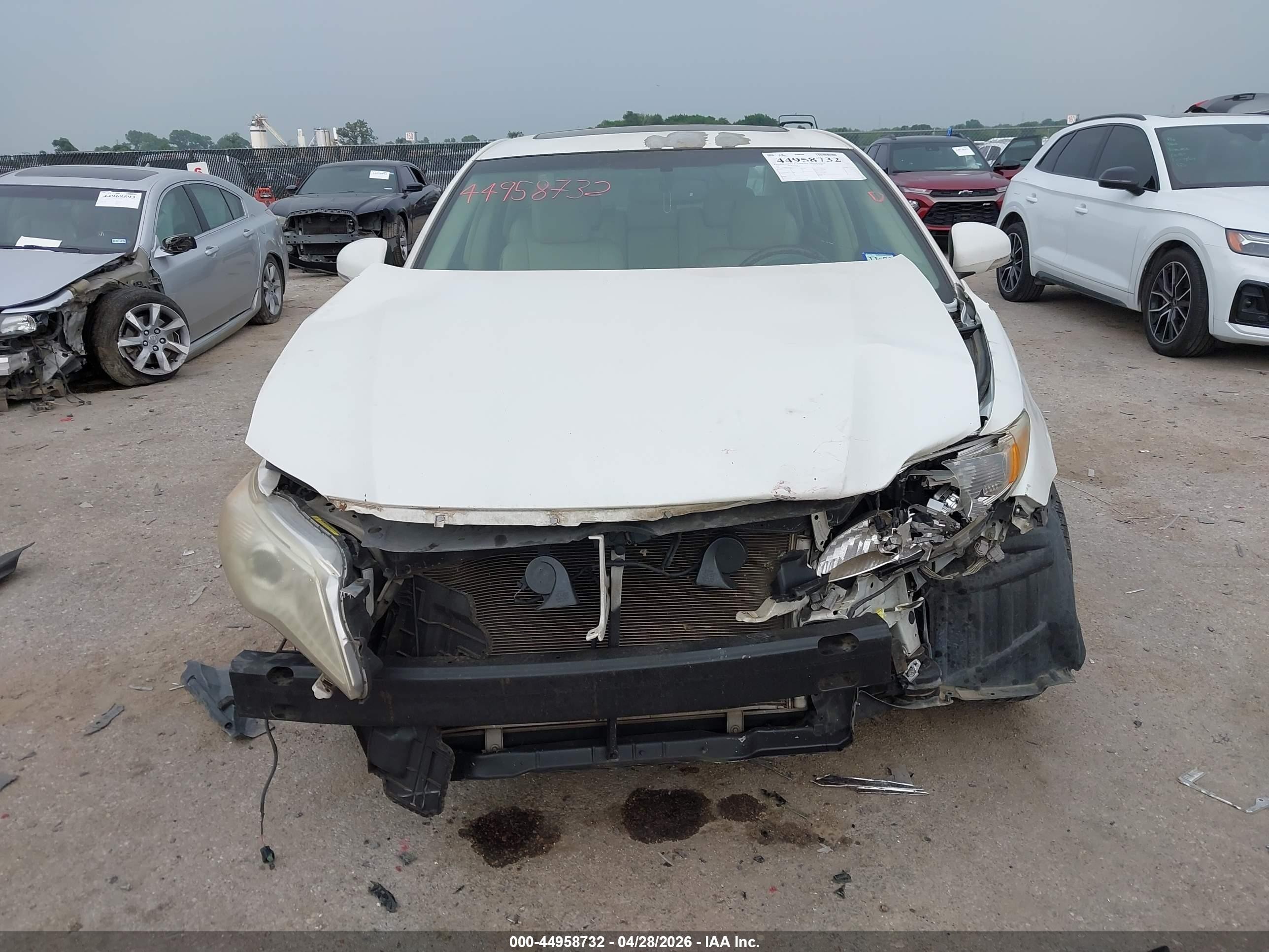 2011 Toyota Avalon Limited White vin: 4T1BK3DB8BU418748