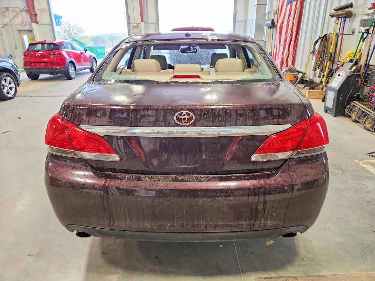 2011 Toyota Avalon Limited Бордовый vin: 4T1BK3DB8BU418975