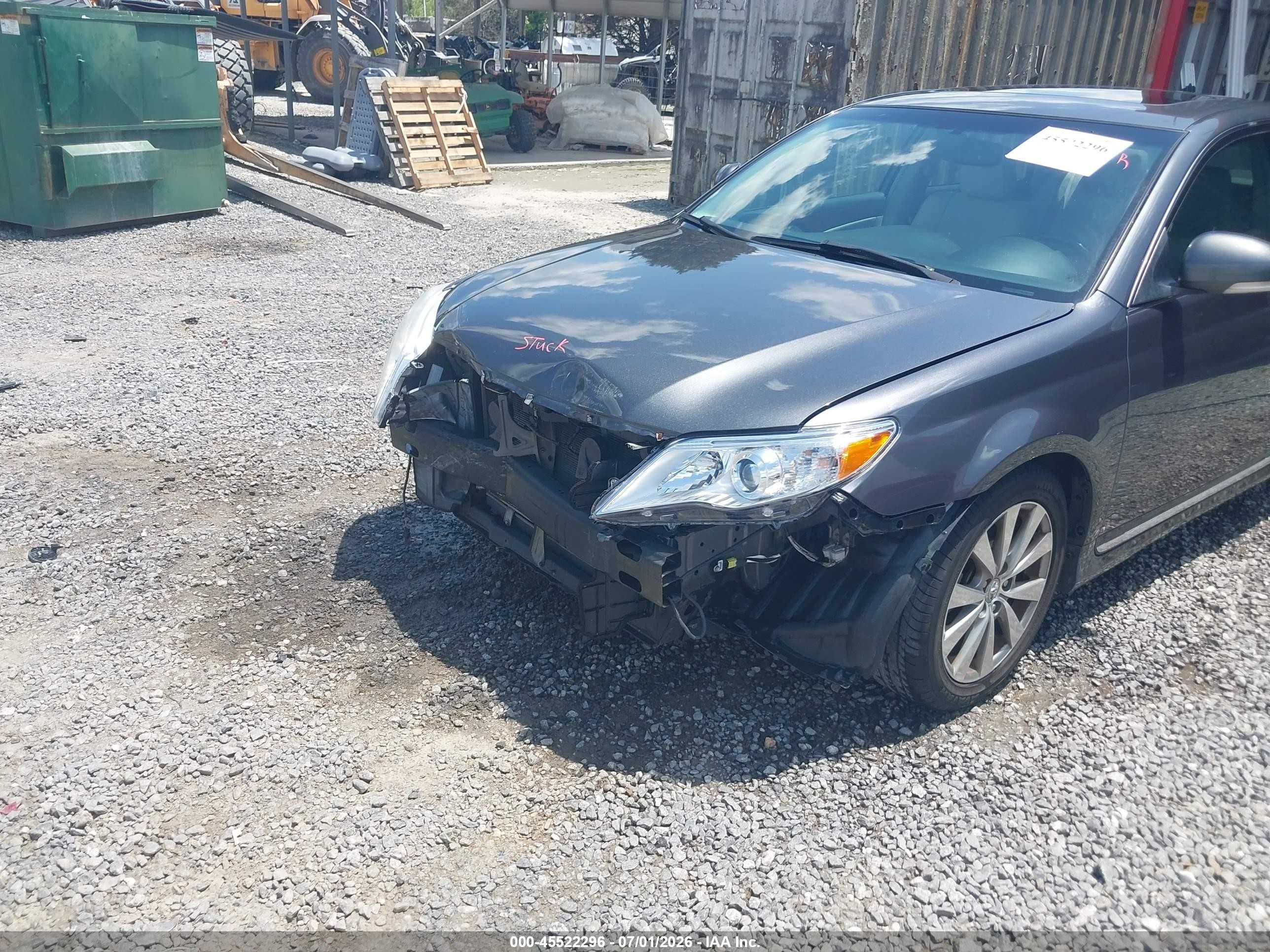 2011 Toyota Avalon Limited Gray vin: 4T1BK3DB8BU420953