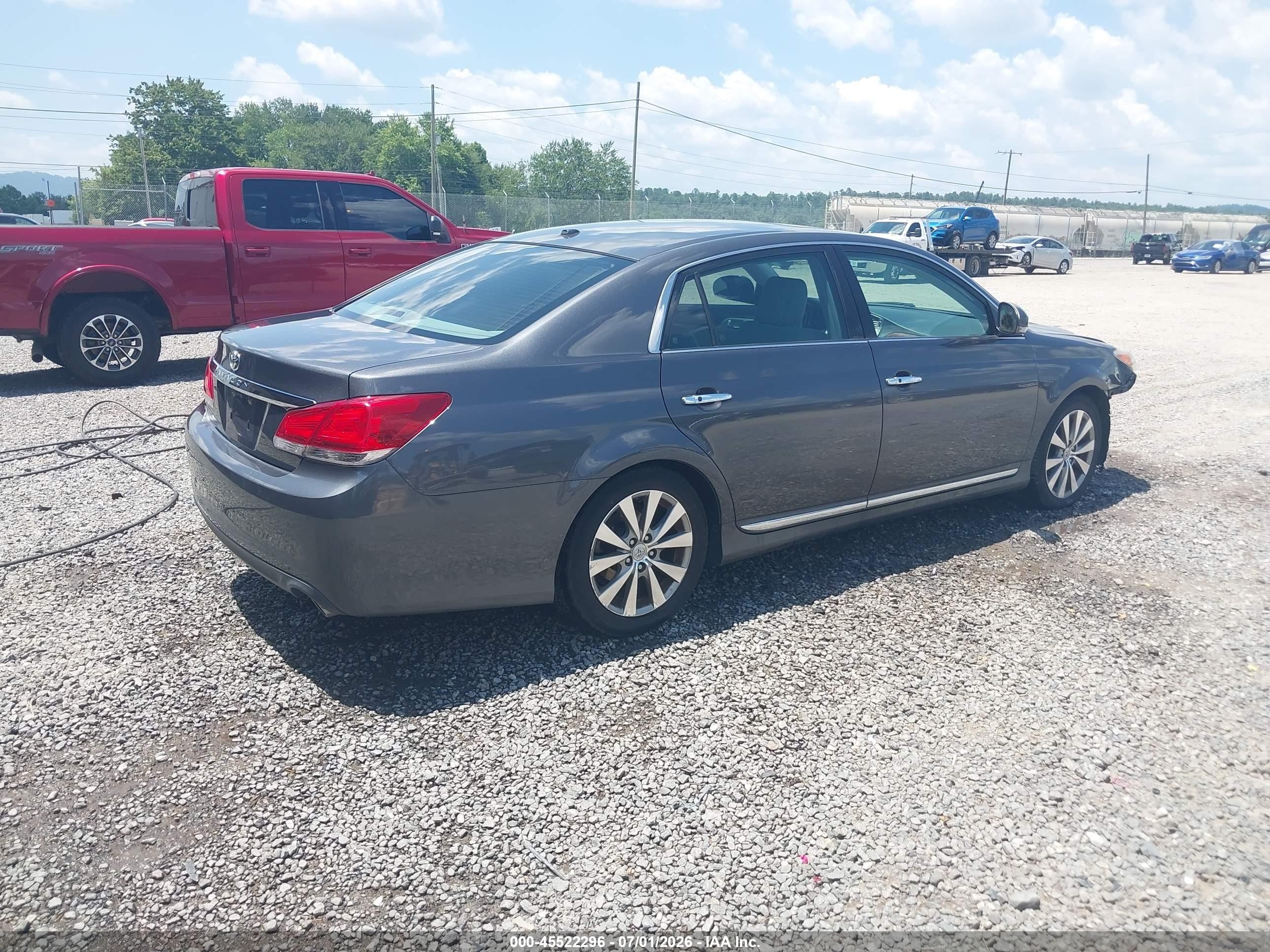 2011 Toyota Avalon Limited Gray vin: 4T1BK3DB8BU420953