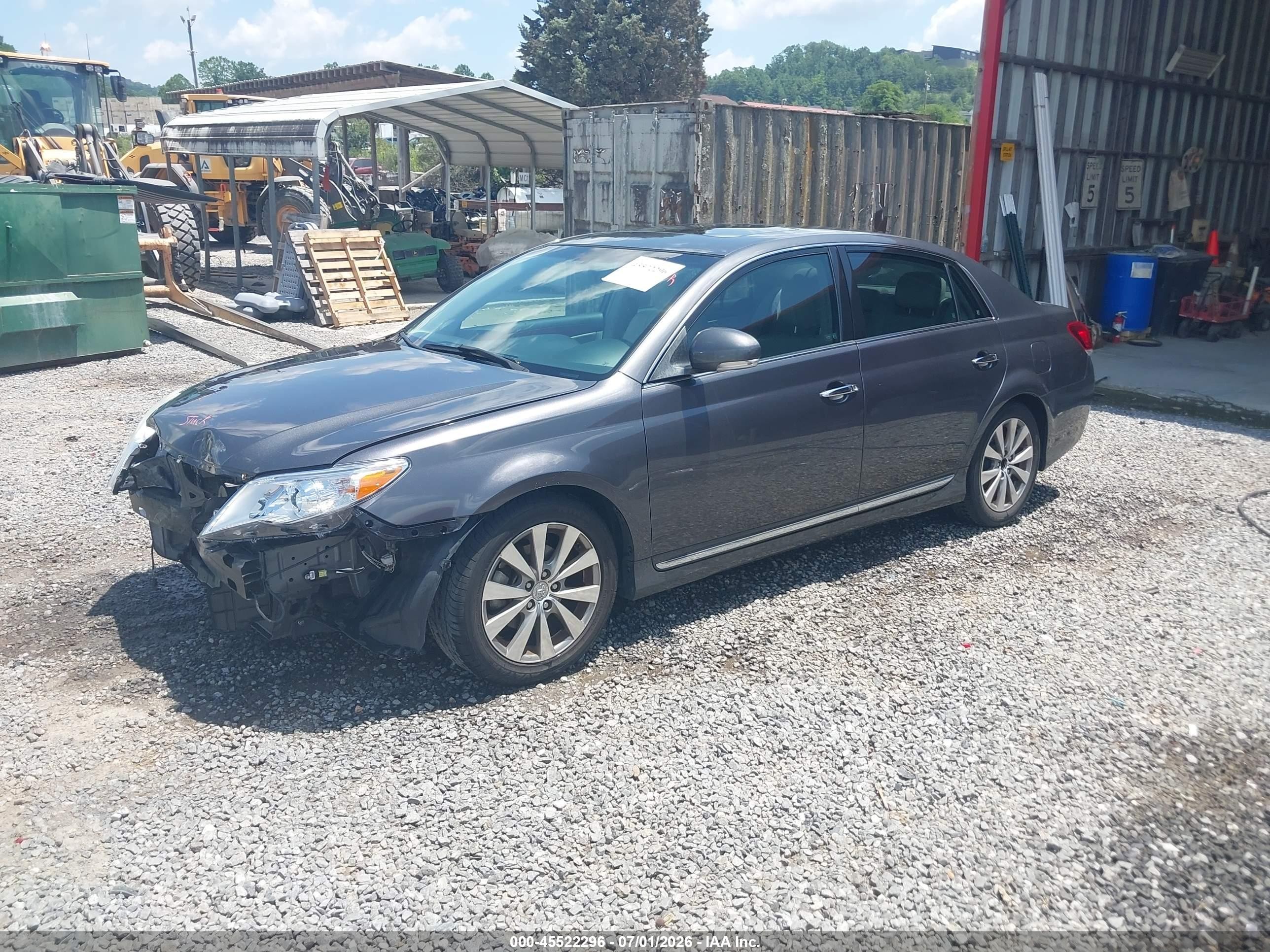 2011 Toyota Avalon Limited Gray vin: 4T1BK3DB8BU420953