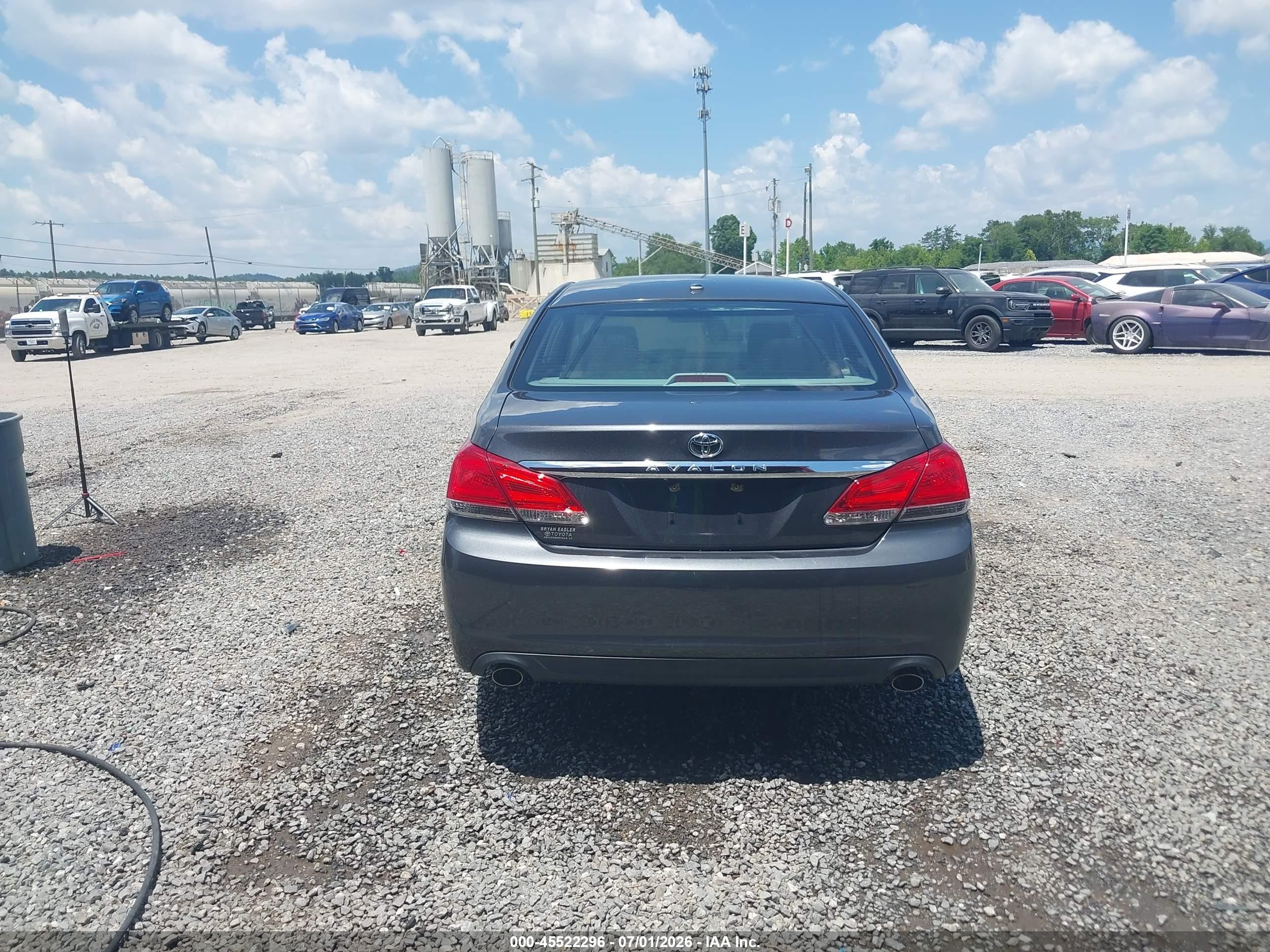 2011 Toyota Avalon Limited Gray vin: 4T1BK3DB8BU420953