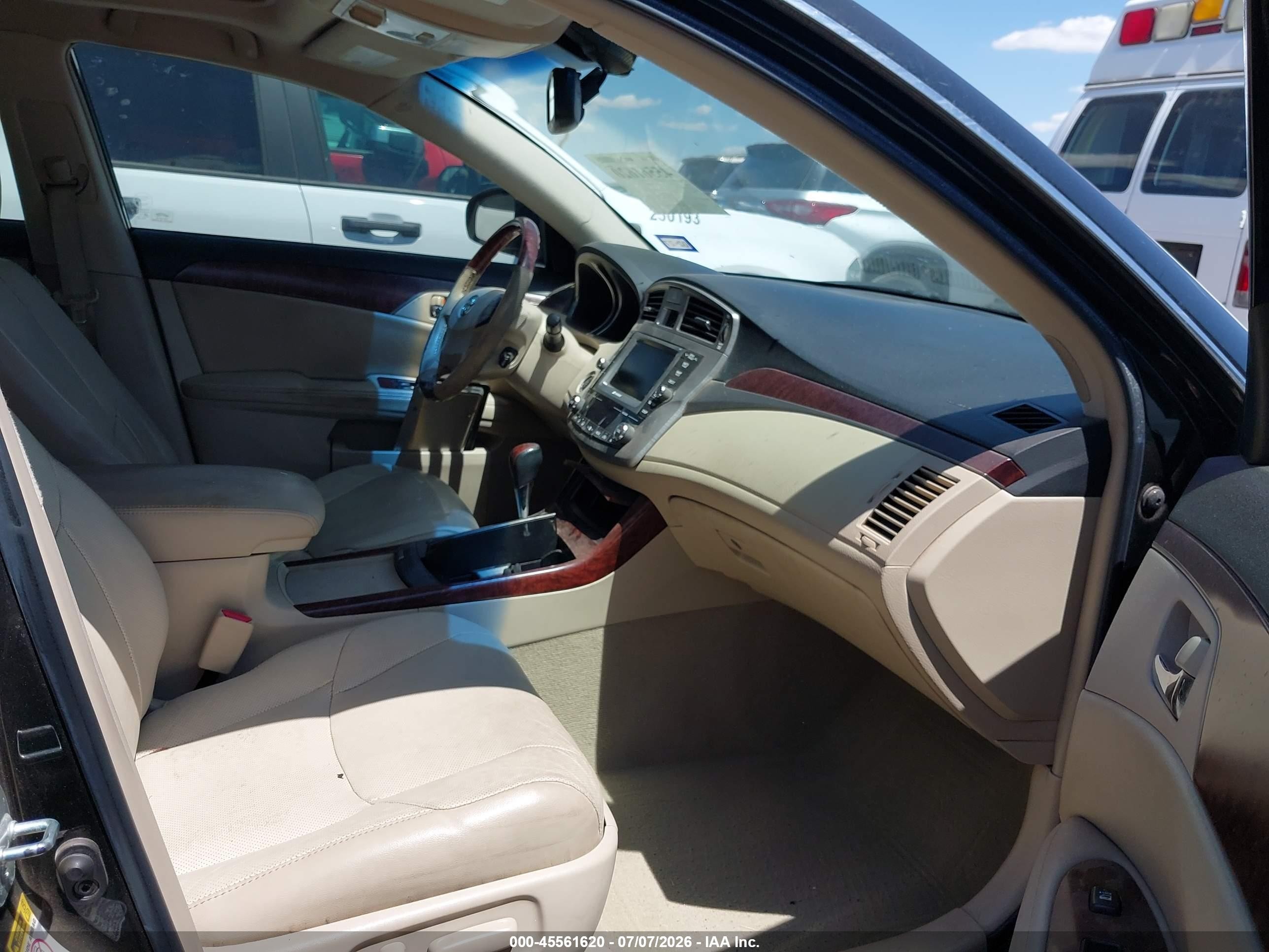 2011 Toyota Avalon Limited Black vin: 4T1BK3DB8BU422167