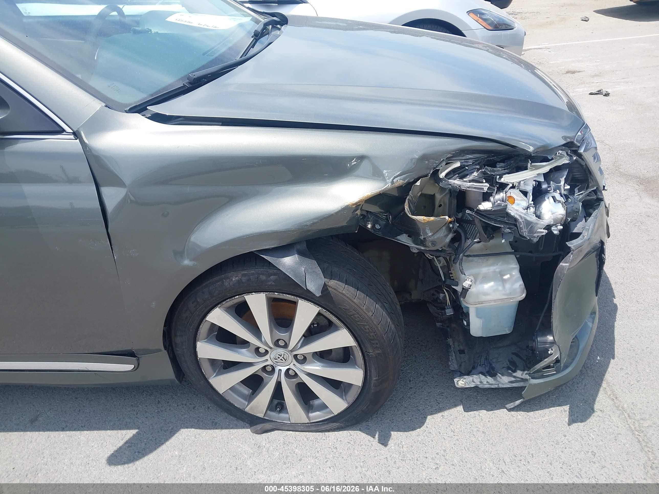 2011 Toyota Avalon Limited Зеленый vin: 4T1BK3DB8BU426560