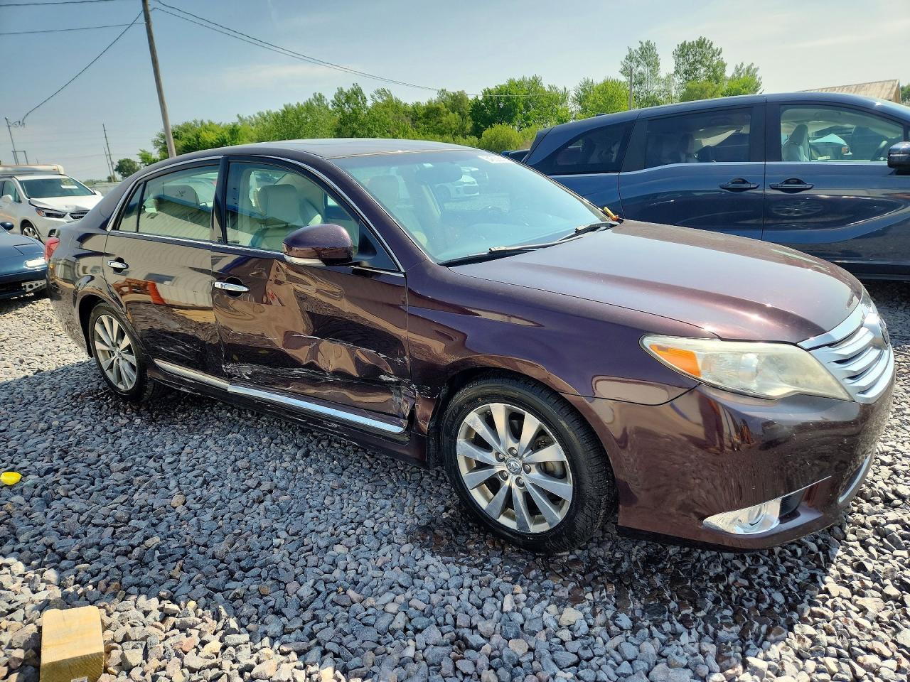 2011 Toyota Avalon Limited Maroon vin: 4T1BK3DB8BU437736