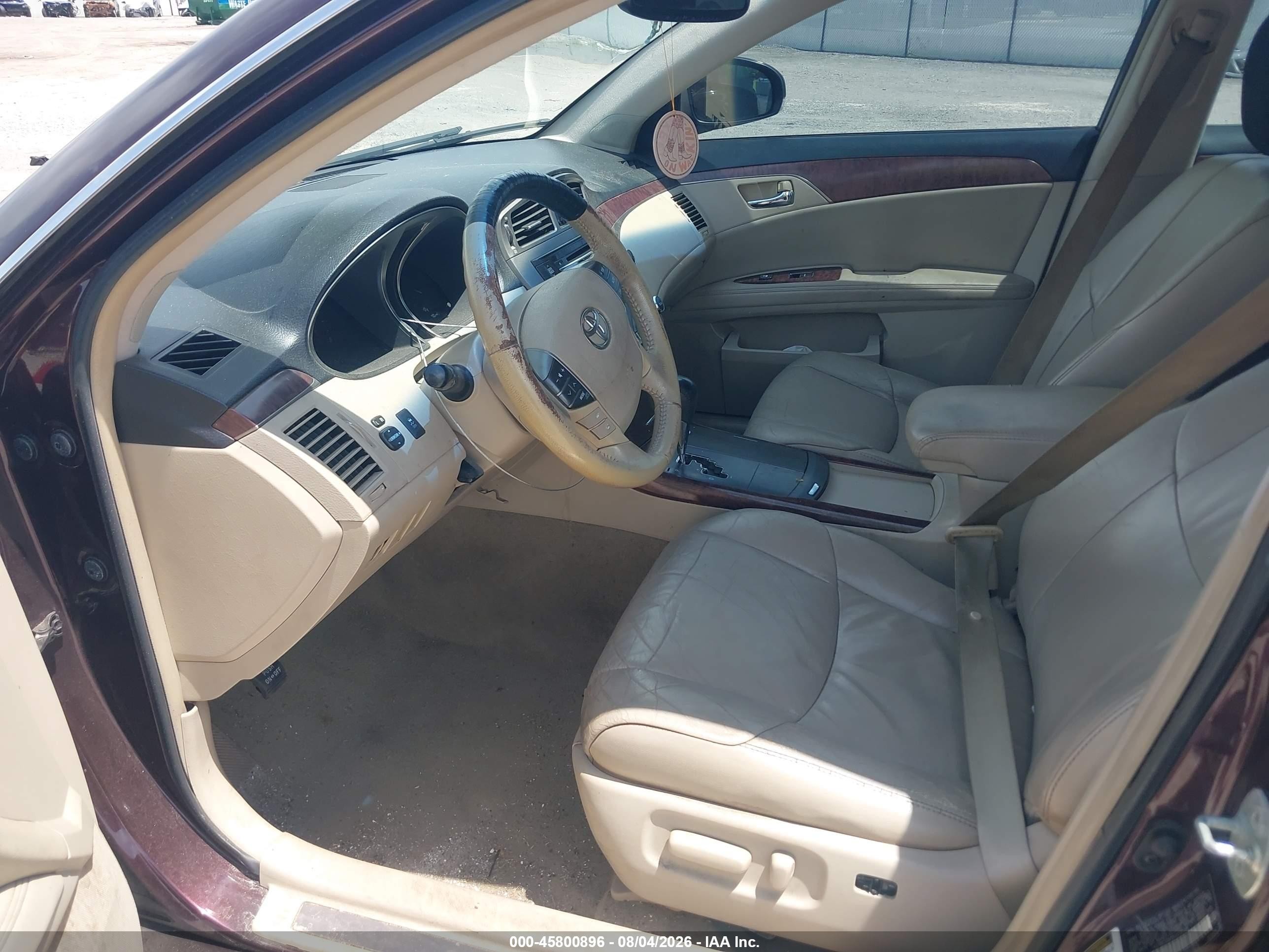 2011 Toyota Avalon   Фиолетовый vin: 4T1BK3DB8BU439728