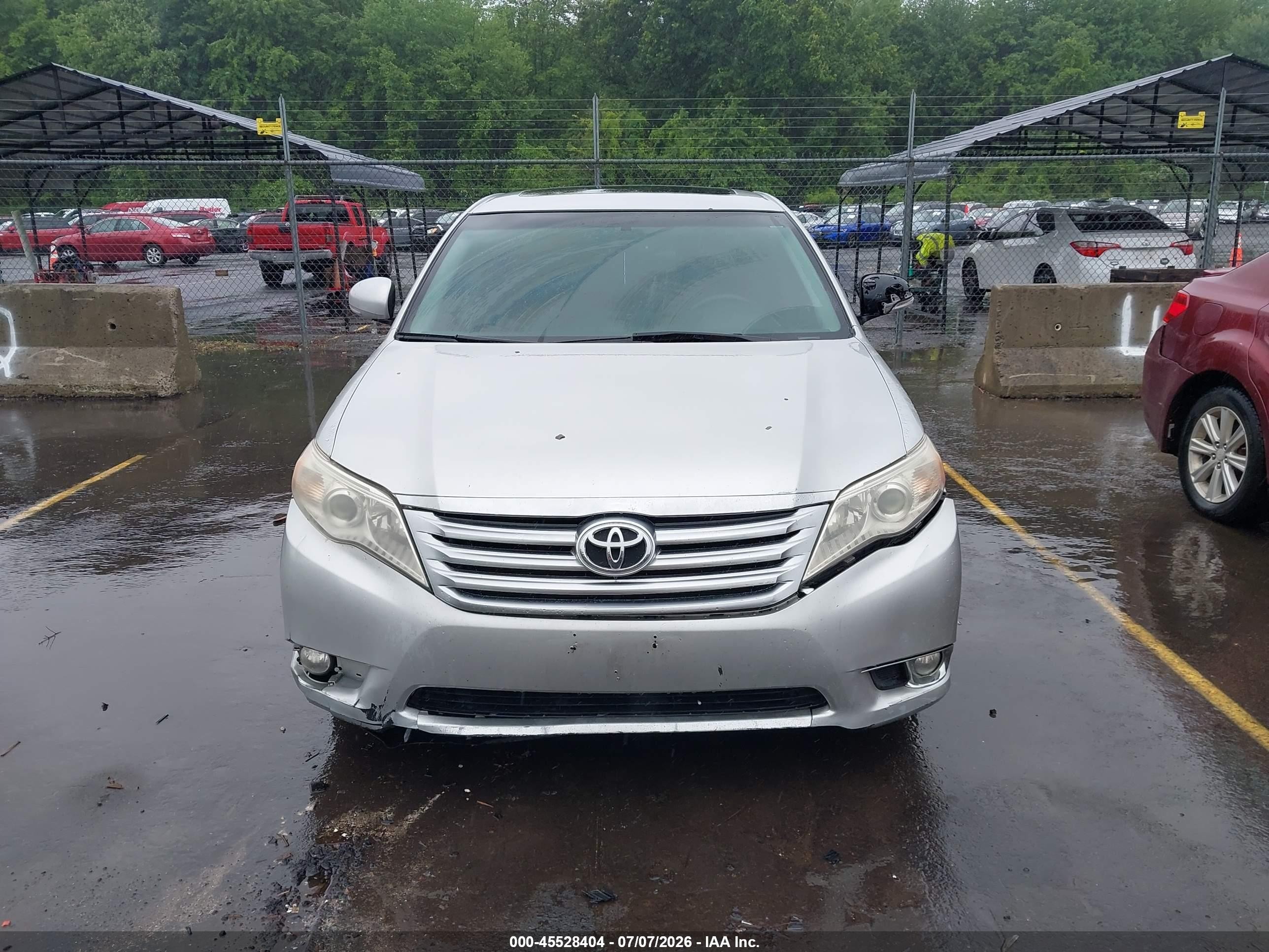 2012 Toyota Avalon White vin: 4T1BK3DB8CU446776