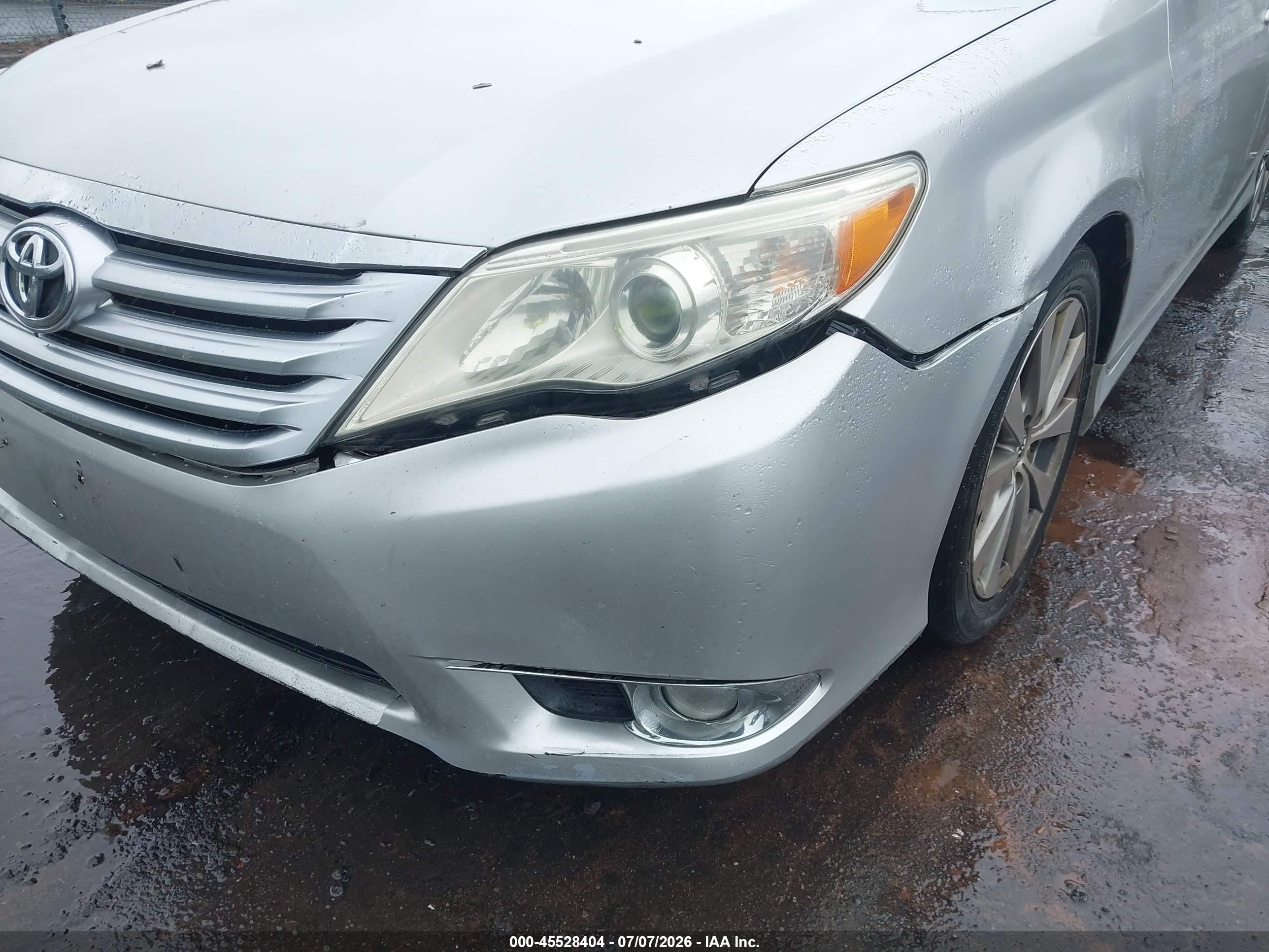 2012 Toyota Avalon White vin: 4T1BK3DB8CU446776
