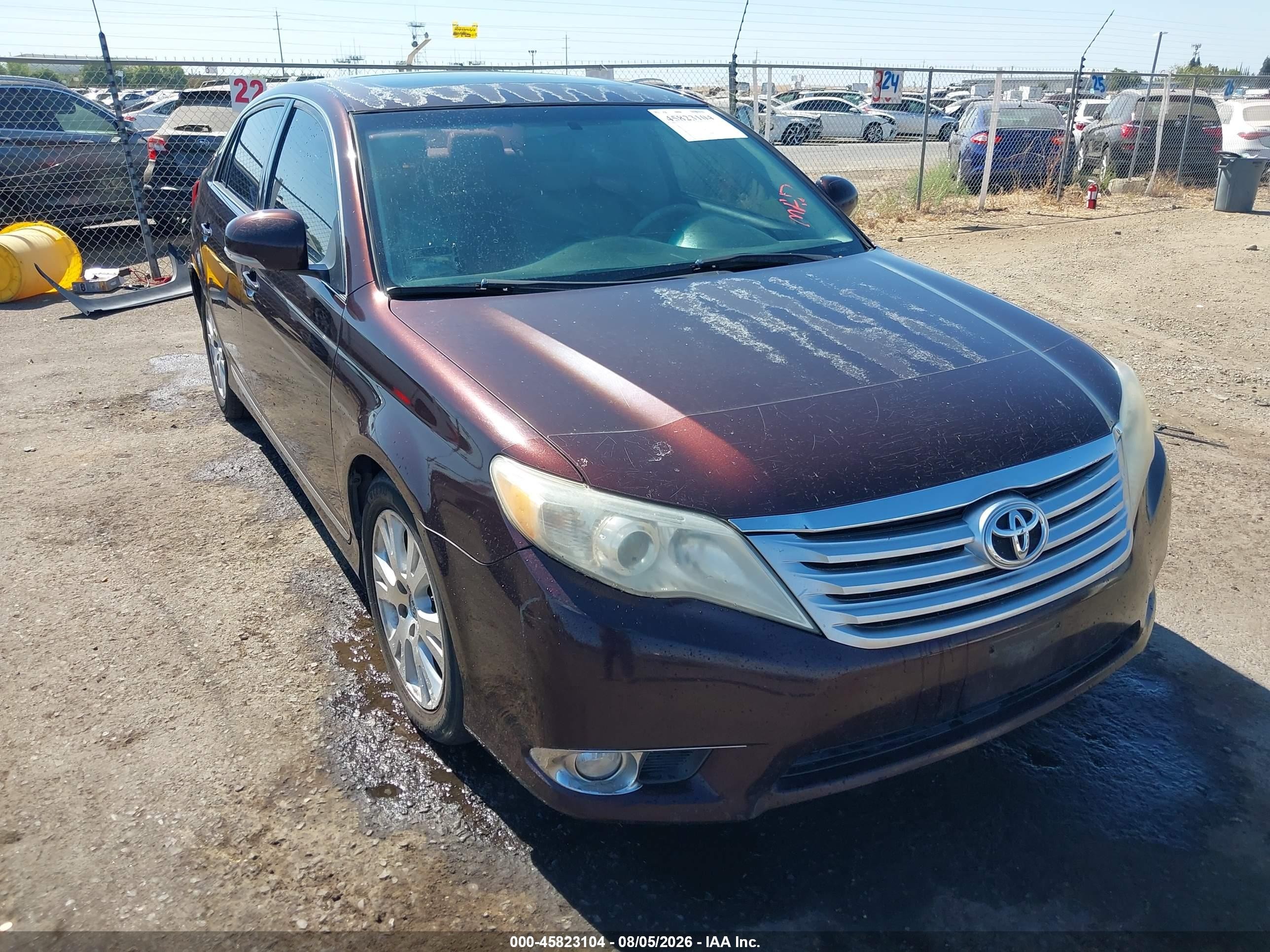 2012 Toyota Avalon Maroon vin: 4T1BK3DB8CU462685