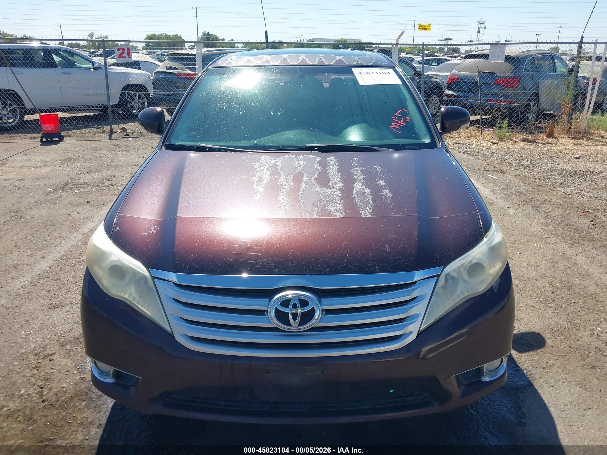 2012 Toyota Avalon   Maroon vin: 4T1BK3DB8CU462685
