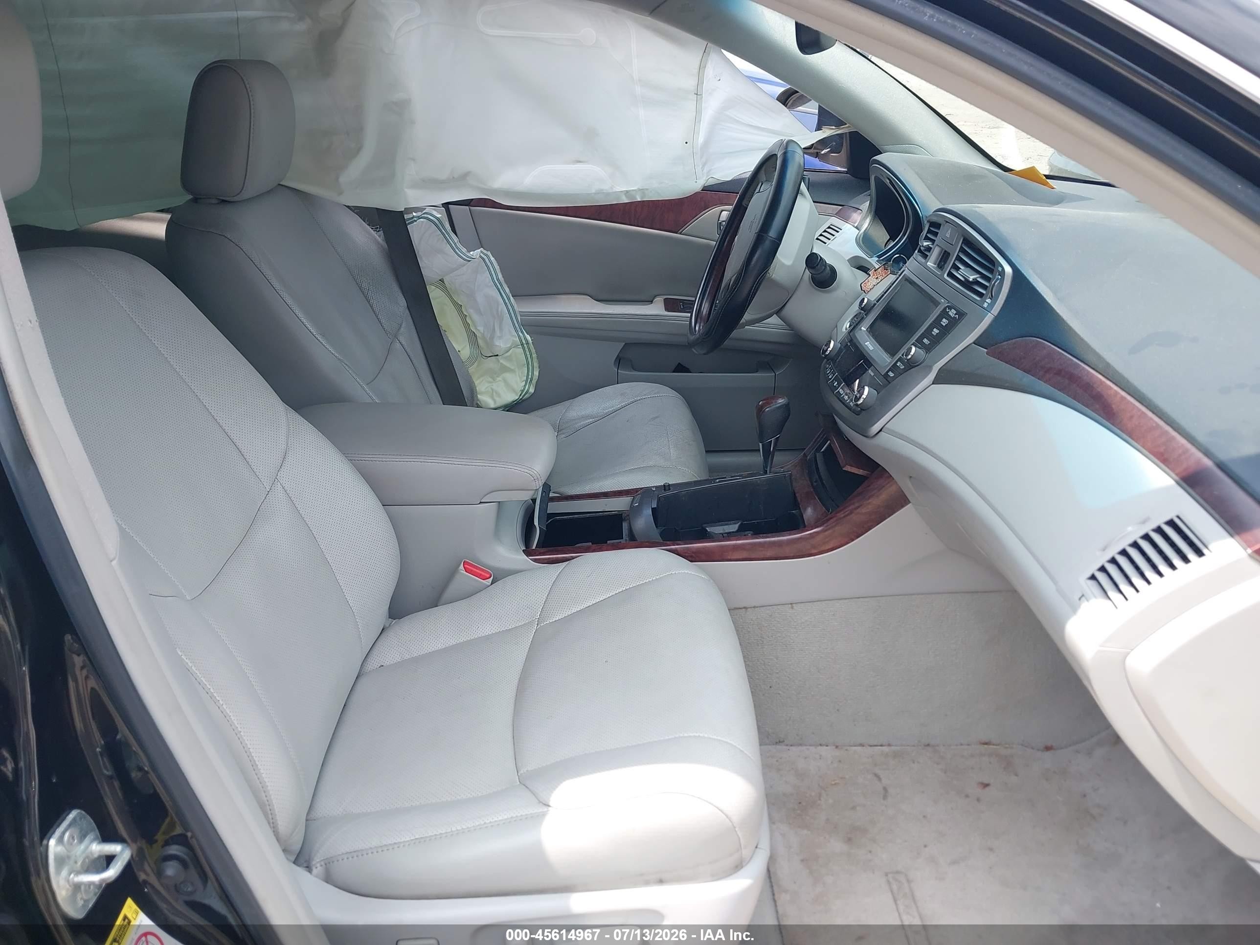 2012 Toyota Avalon Limited Black vin: 4T1BK3DB8CU473007