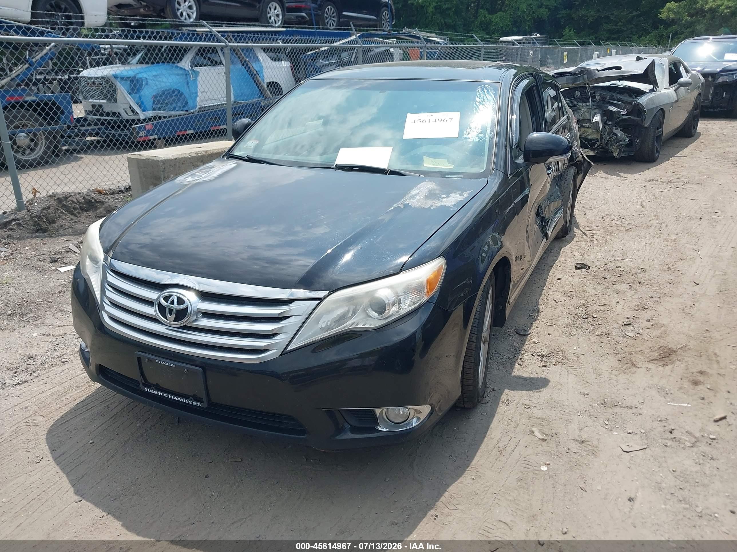 2012 Toyota Avalon Limited Black vin: 4T1BK3DB8CU473007