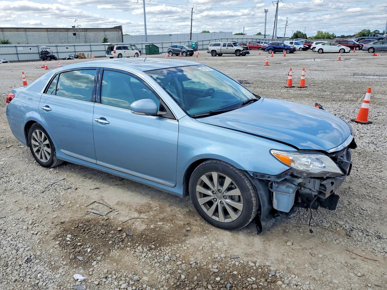 2011 Toyota Avalon Limited Blue vin: 4T1BK3DB9BU372119