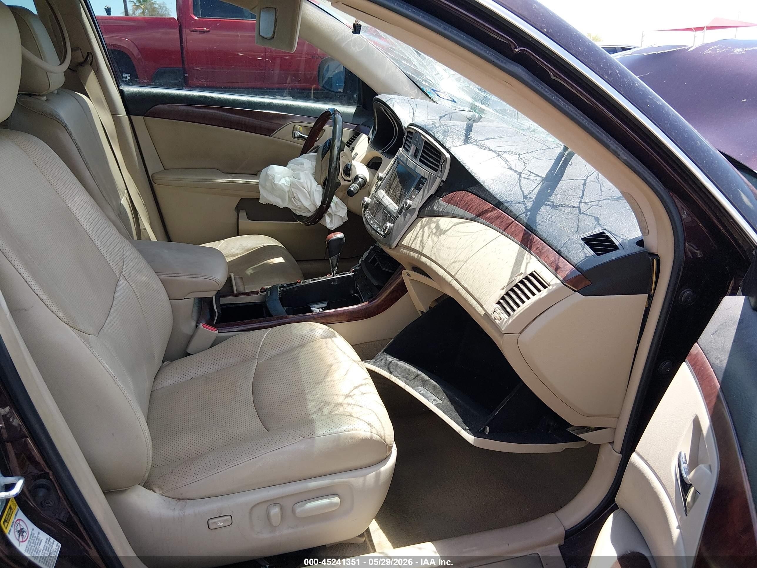 2011 Toyota Avalon Limited Burgundy vin: 4T1BK3DB9BU373738