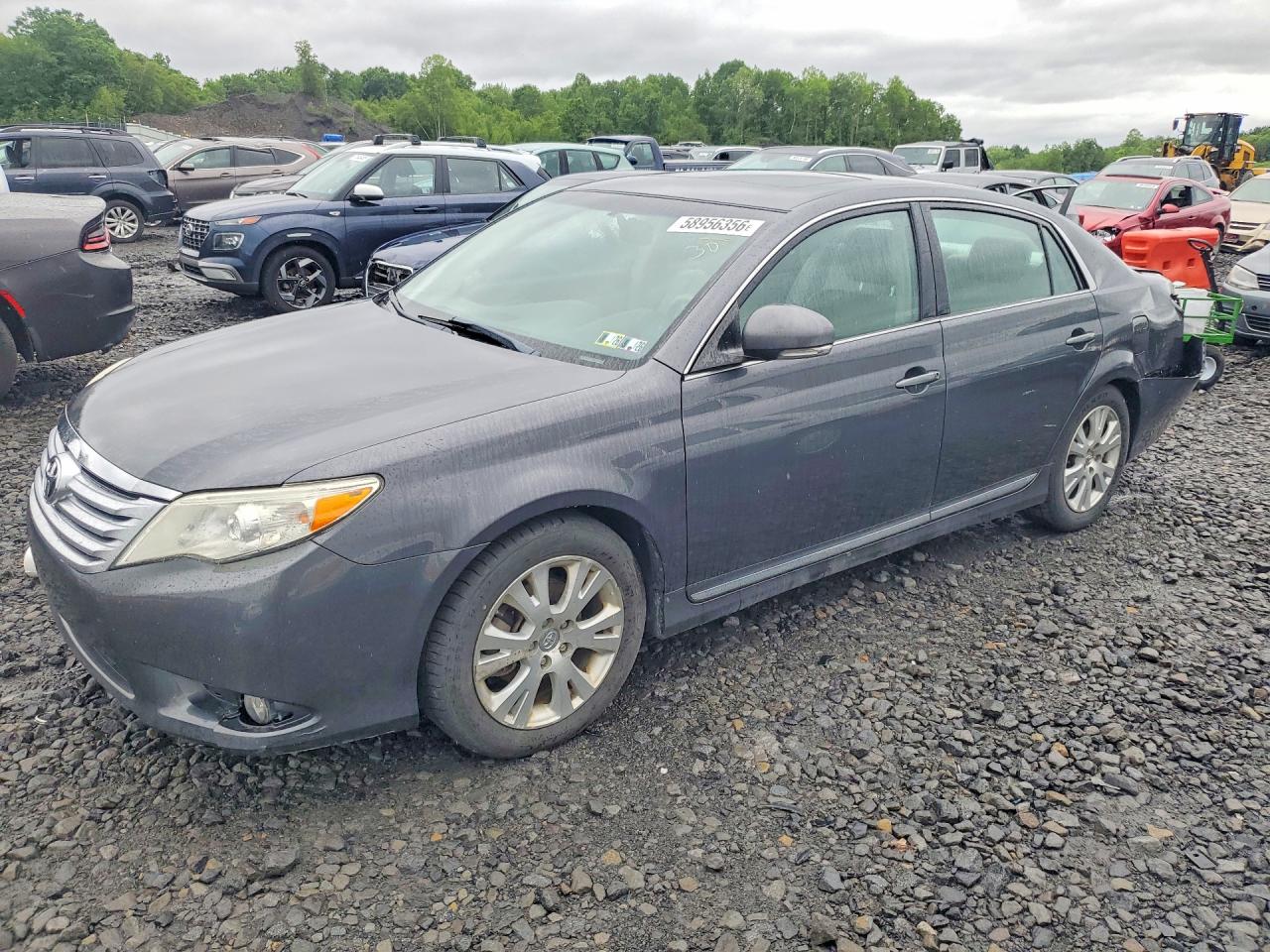 2011 Toyota Avalon Base Charcoal vin: 4T1BK3DB9BU374100