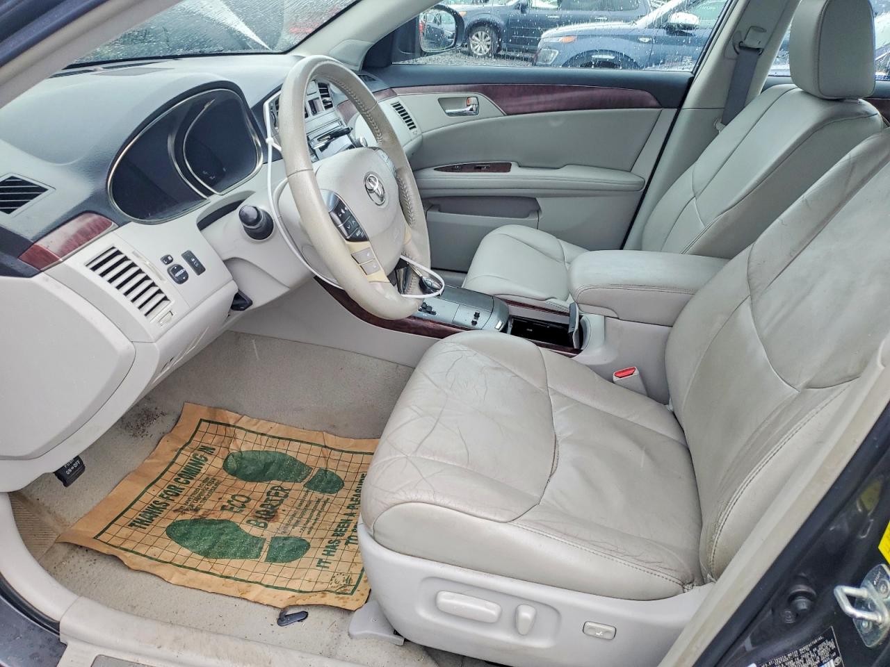 2011 Toyota Avalon Base Charcoal vin: 4T1BK3DB9BU374100