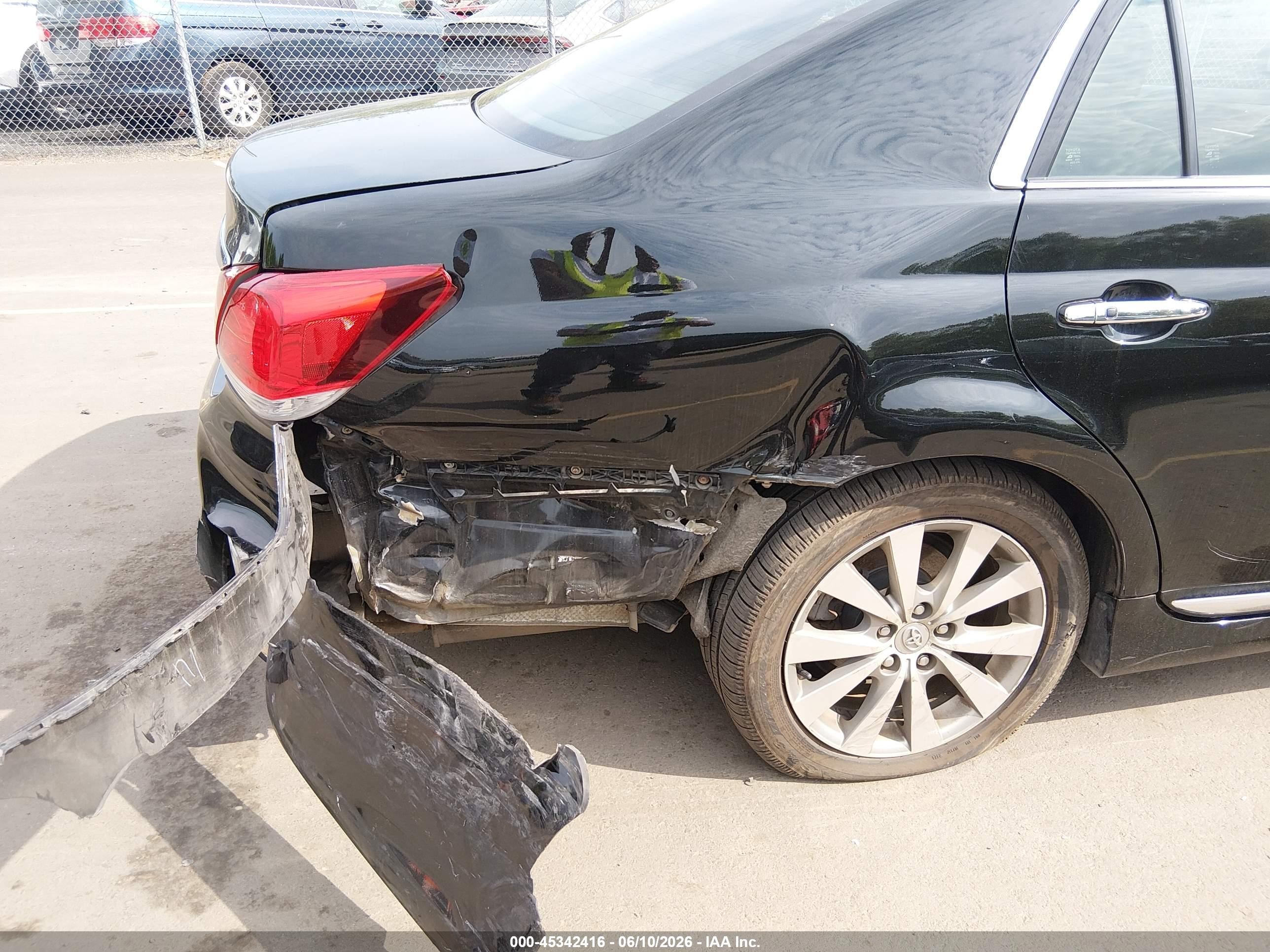 2011 Toyota Avalon Limited Black vin: 4T1BK3DB9BU374436