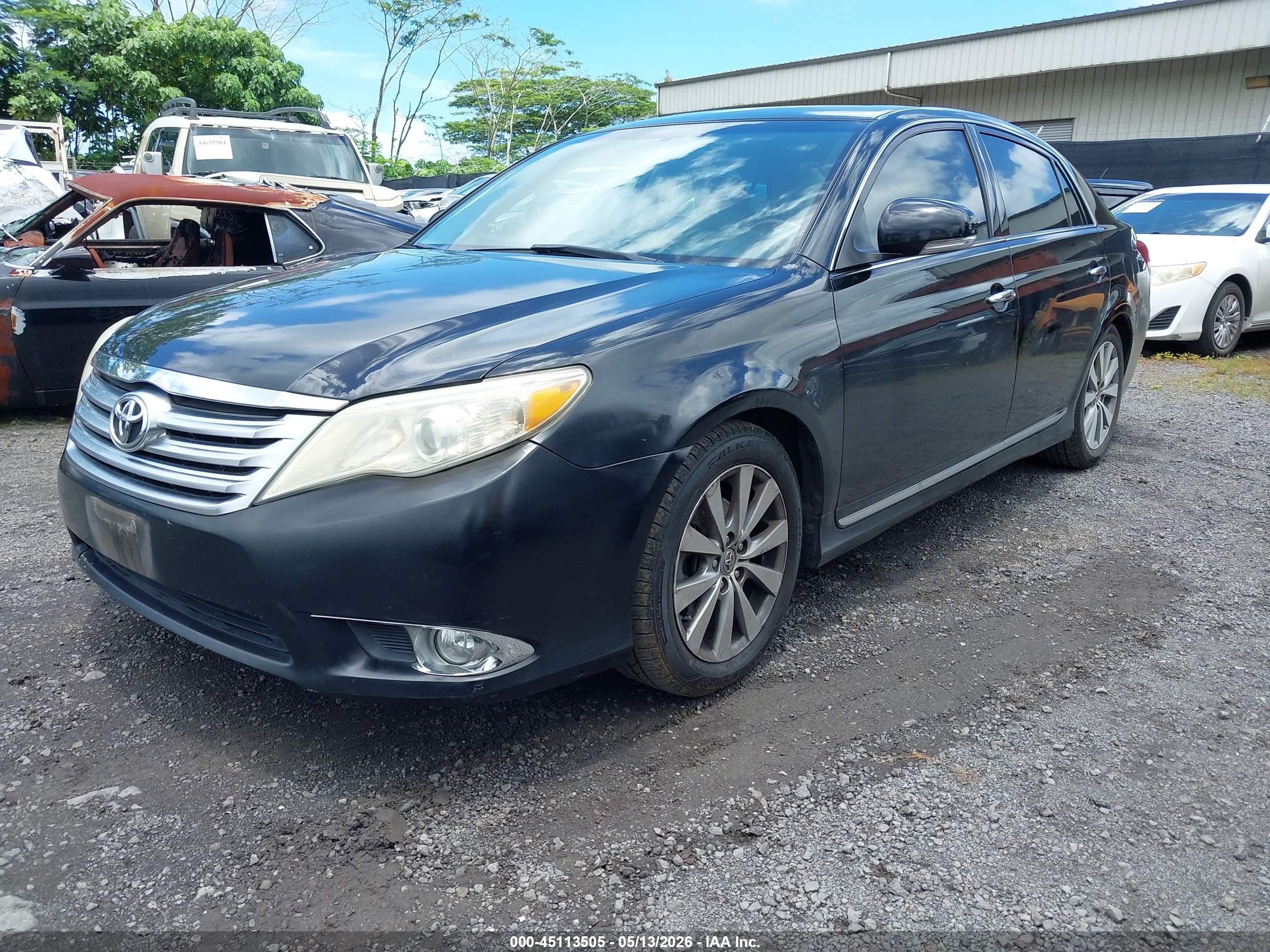 2011 Toyota Avalon Limited Black vin: 4T1BK3DB9BU377725