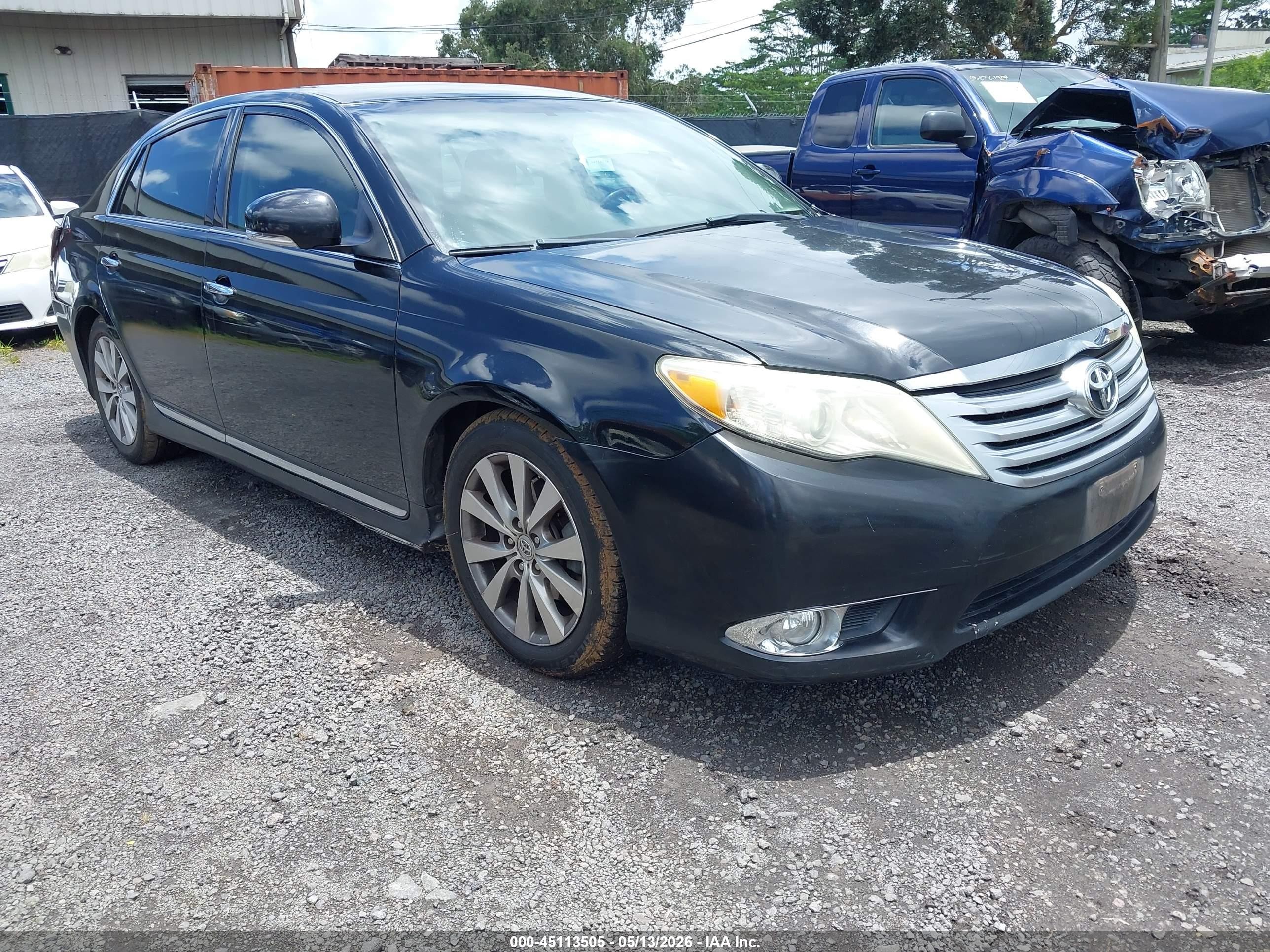 2011 Toyota Avalon Limited Black vin: 4T1BK3DB9BU377725