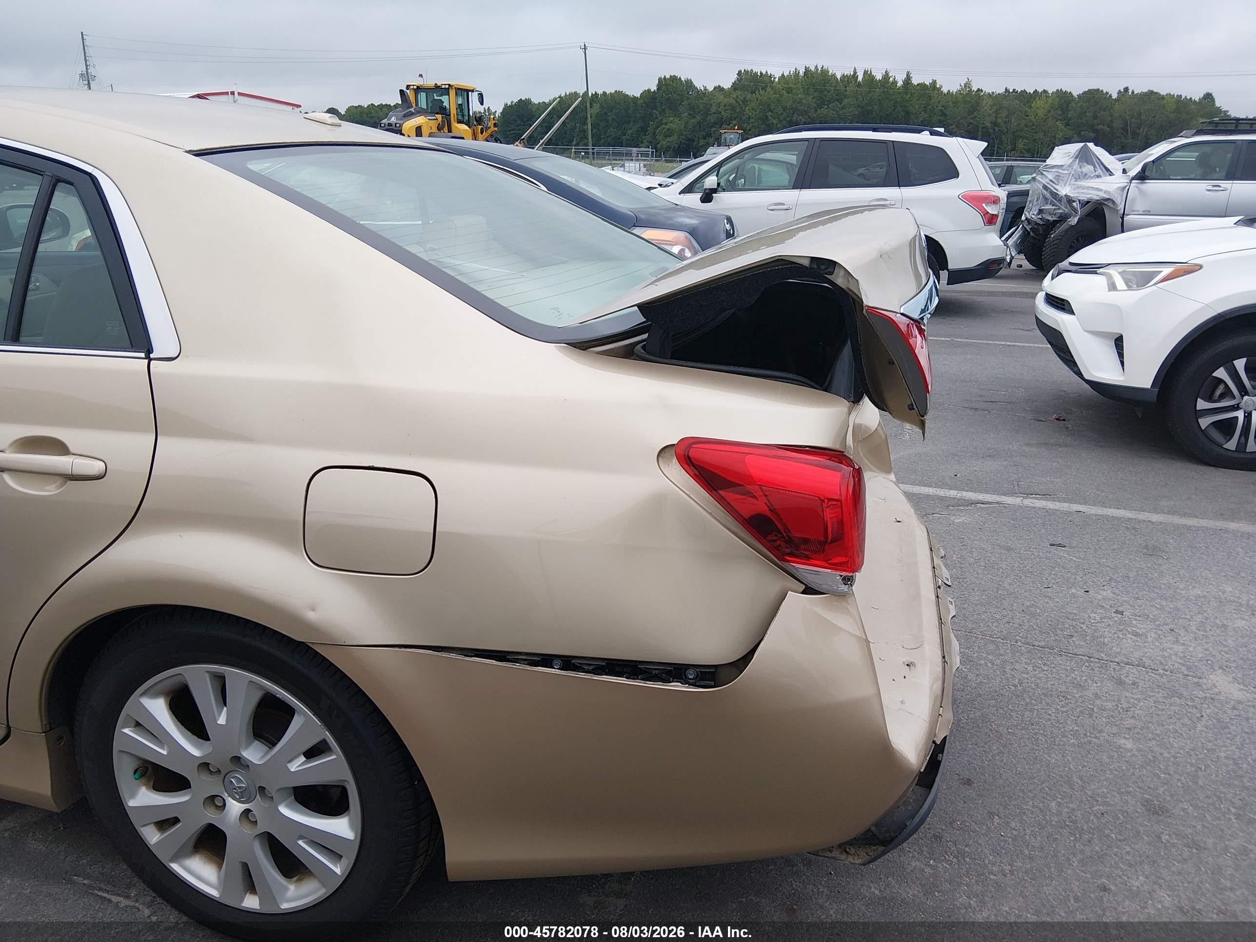 2011 Toyota Avalon Champagne vin: 4T1BK3DB9BU378650