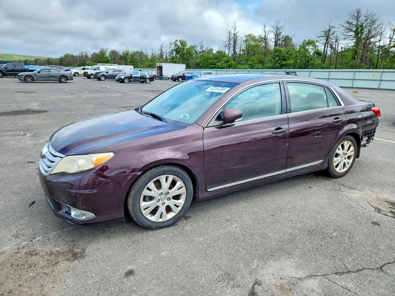 2011 Toyota Avalon Base Burgundy vin: 4T1BK3DB9BU391415