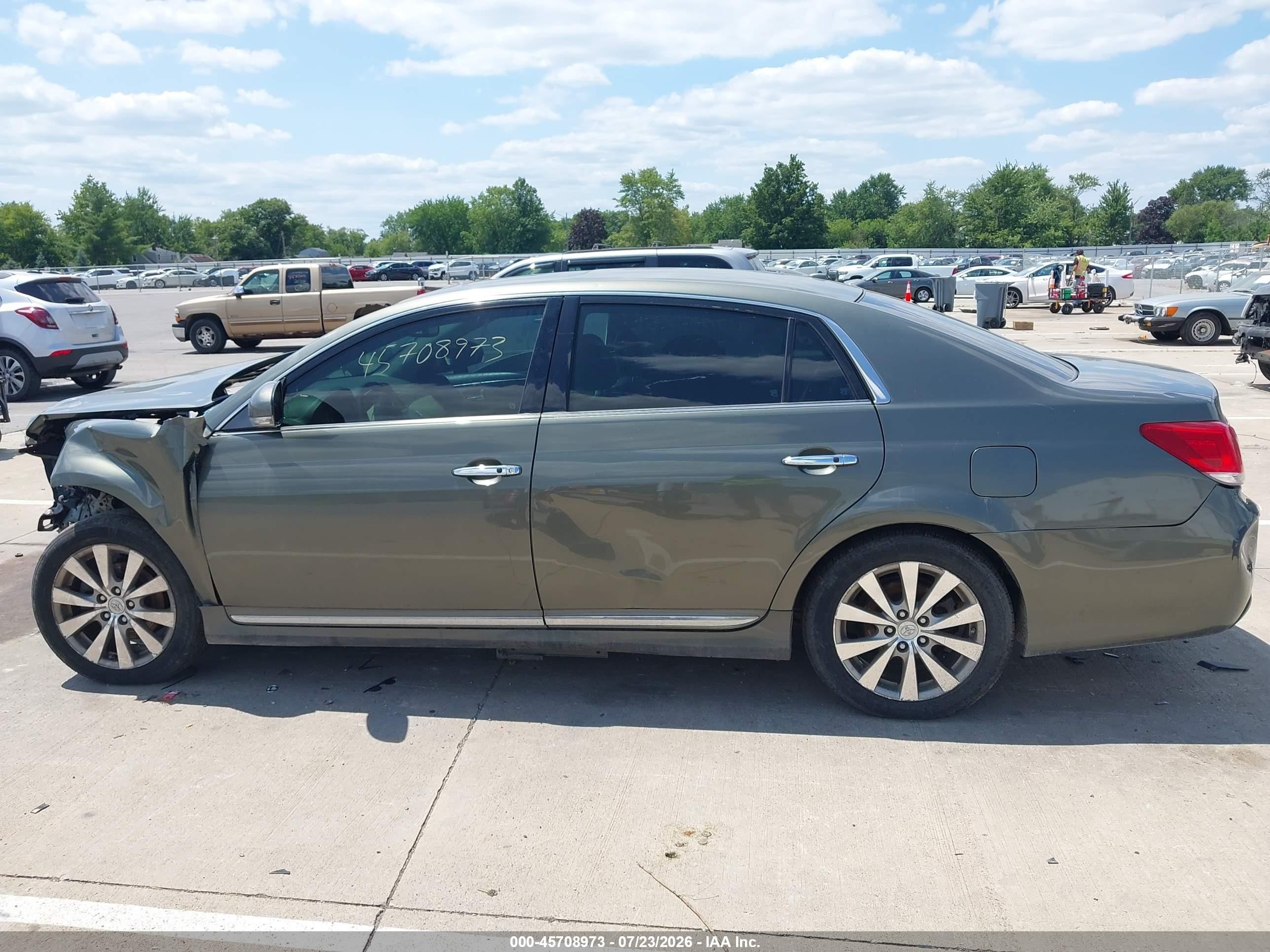 2011 Toyota Avalon Limited Teal vin: 4T1BK3DB9BU393682