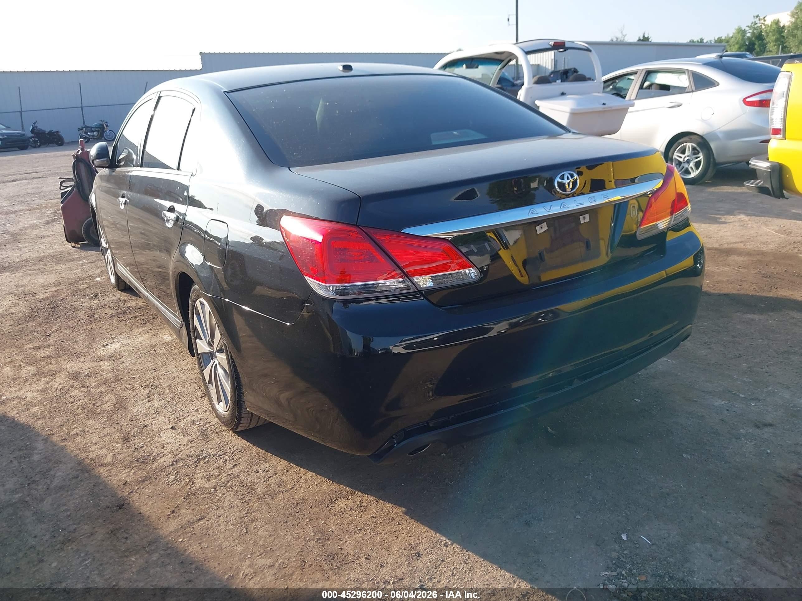 2011 Toyota Avalon Limited Black vin: 4T1BK3DB9BU396369